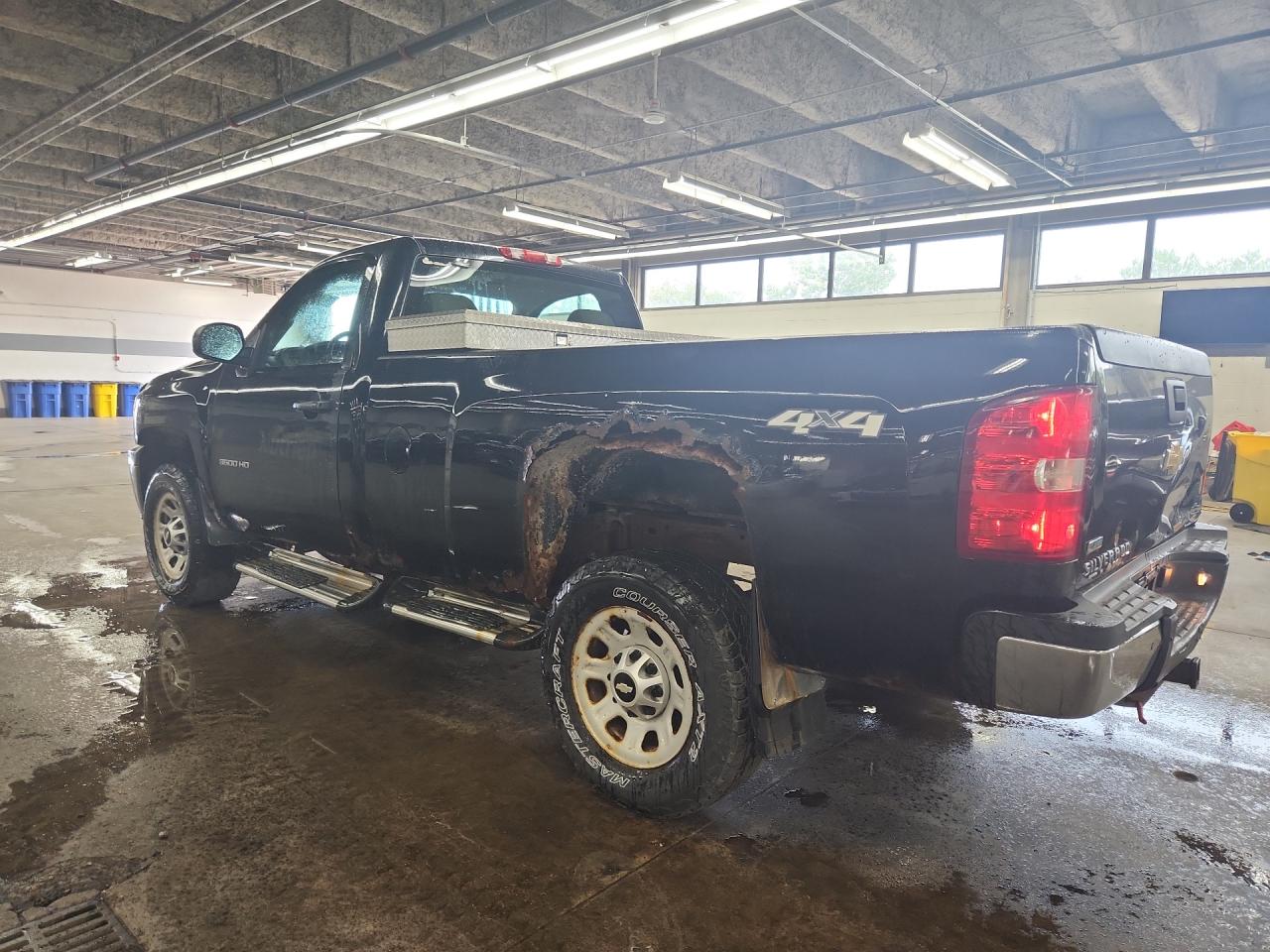 2012 Chevrolet Silverado K3500 Black vin: 1GC3KZCG1CZ175636 Damage: Left Rocker Panel, Rust, > 12 Inches