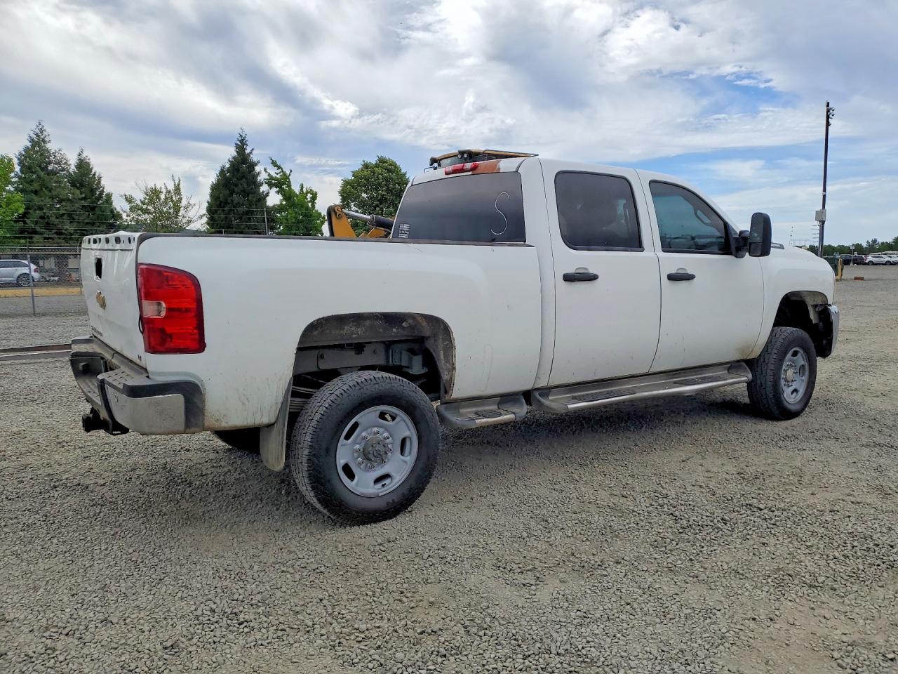 2011 Chevrolet Silverado K3500 Lt White vin: 1GC4K0C81BF243569