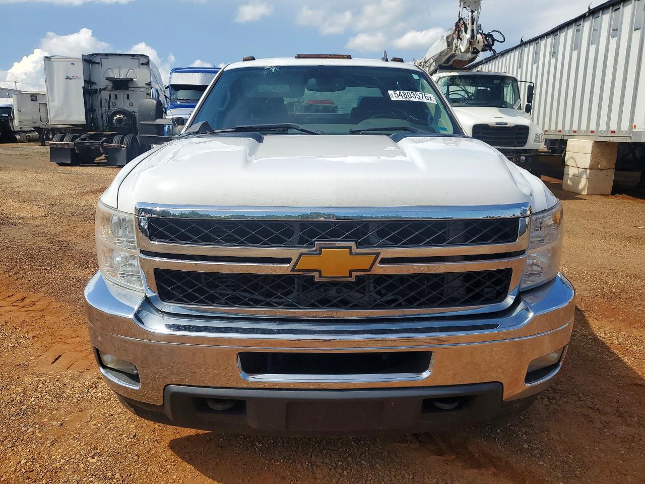 2014 Chevrolet Silverado K3500 Lt White vin: 1GC4K0C81EF143508
