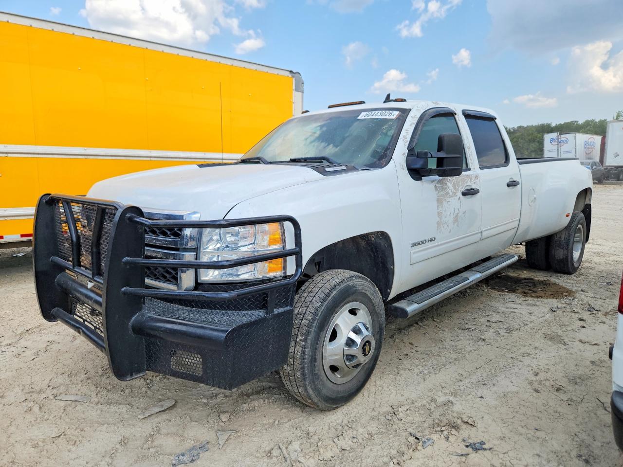2011 Chevrolet Silverado K3500 Lt White vin: 1GC4K0C84BF145927