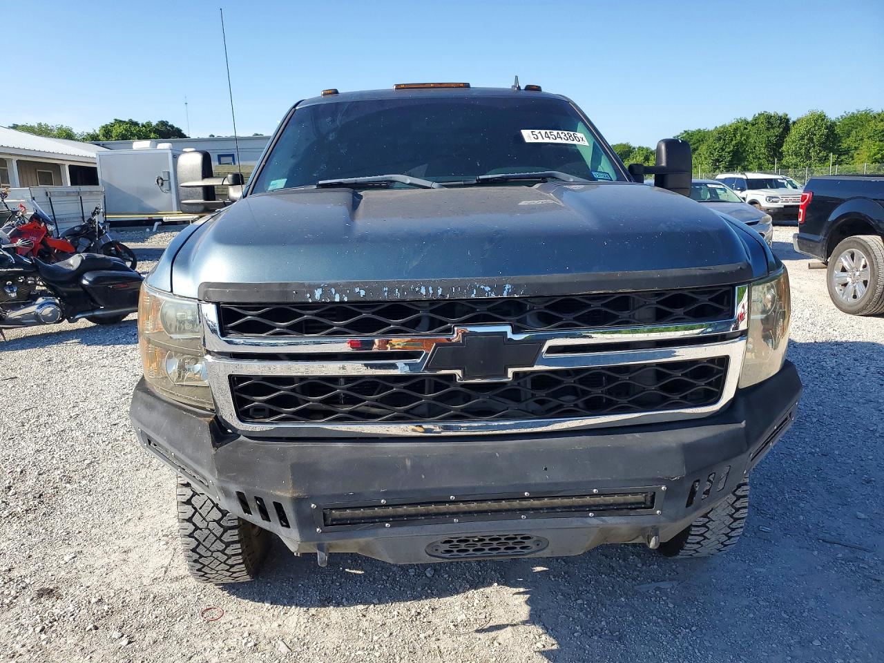 2012 Chevrolet Silverado K3500 Lt Blue vin: 1GC4K0C85CF194989