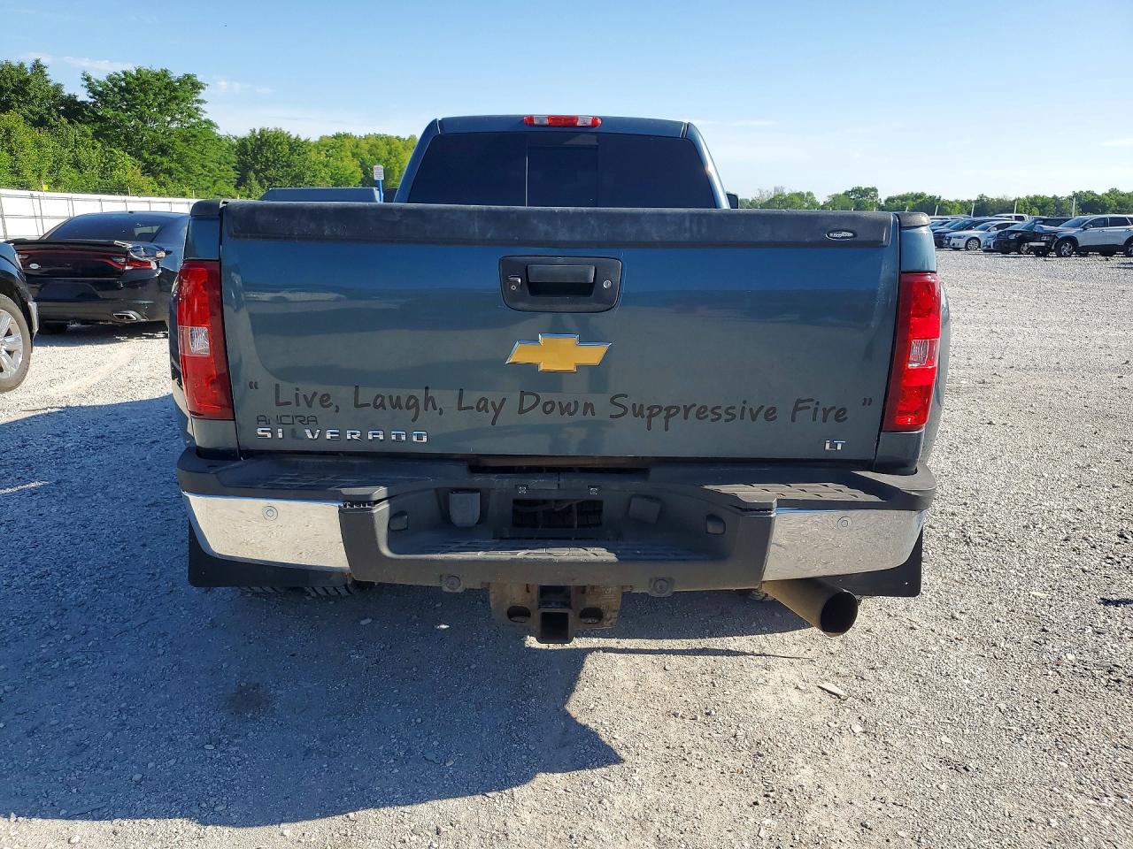 2012 Chevrolet Silverado K3500 Lt Blue vin: 1GC4K0C85CF194989