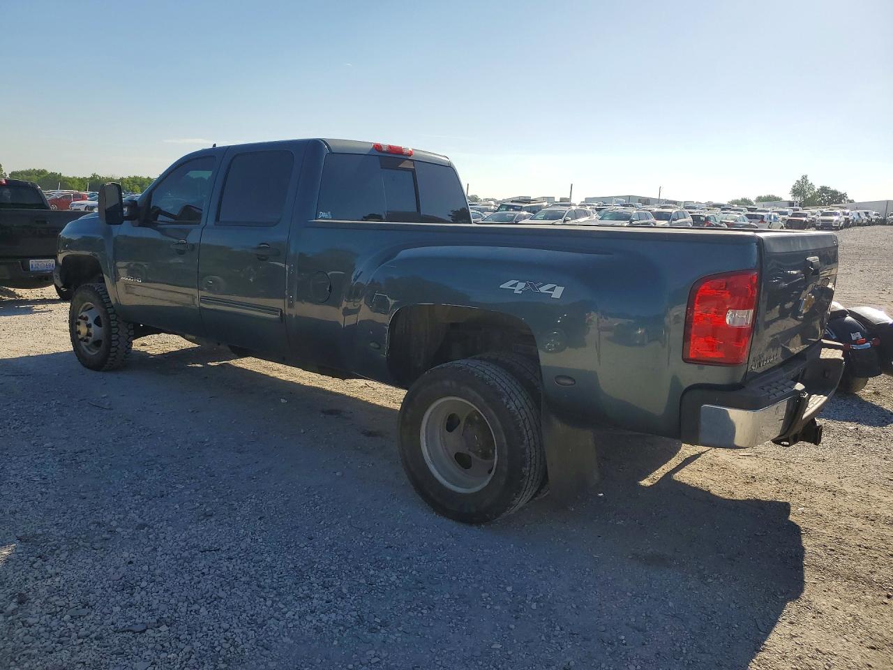2012 Chevrolet Silverado K3500 Lt Blue vin: 1GC4K0C85CF194989