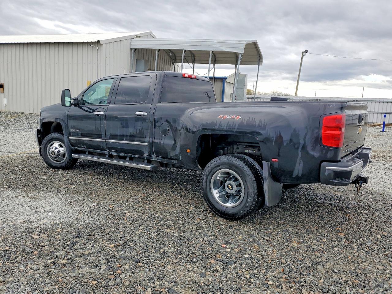 2015 Chevrolet Silverado K3500 Ltz Black vin: 1GC4K0C85FF193314
