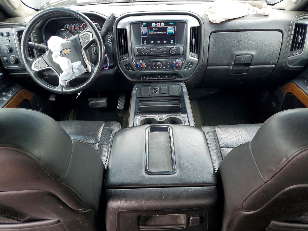 2015 Chevrolet Silverado K3500 Ltz Black vin: 1GC4K0C85FF193314
