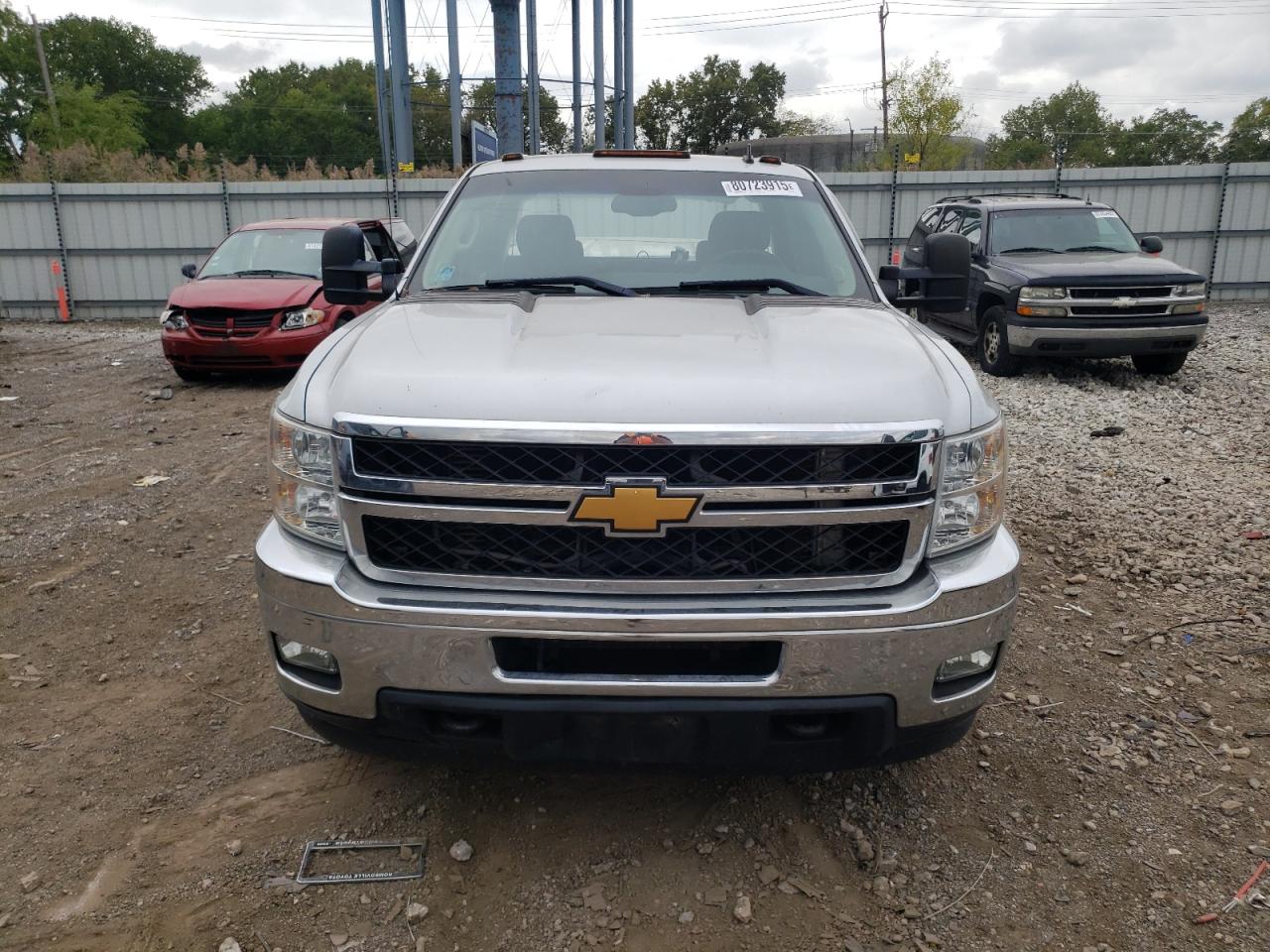 2013 Chevrolet Silverado K3500 Lt Silver vin: 1GC4K0C87DF156147