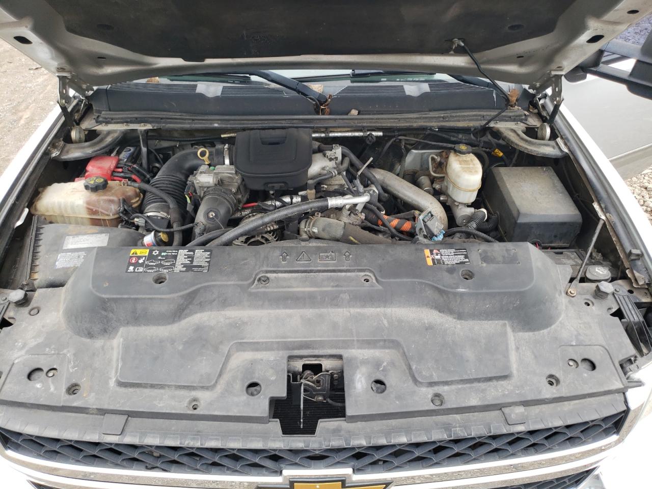 2013 Chevrolet Silverado K3500 Lt Silver vin: 1GC4K0C87DF156147
