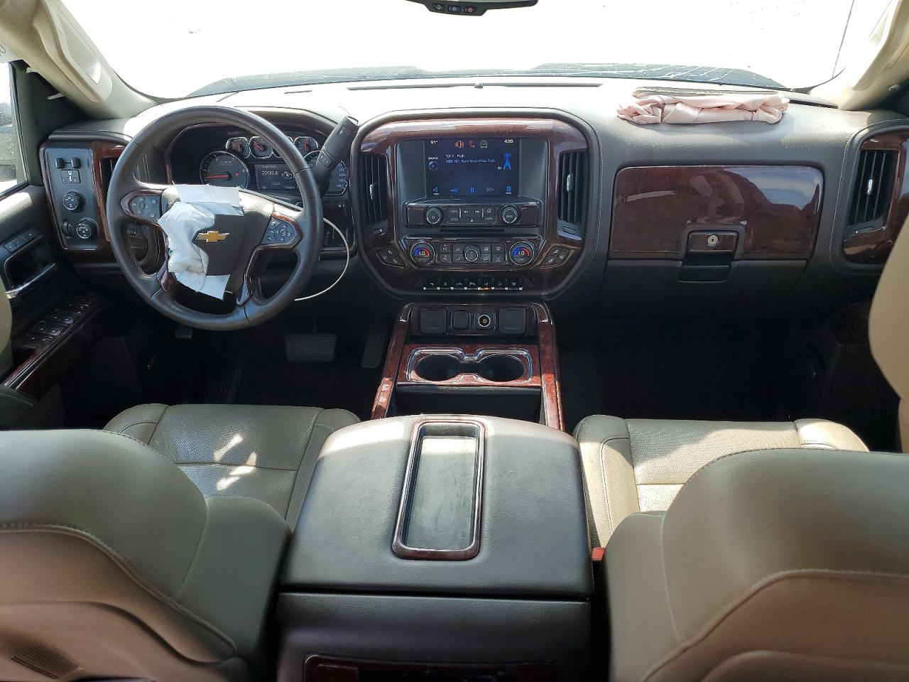 2015 Chevrolet Silverado K3500 Ltz White vin: 1GC4K0E83FF130256