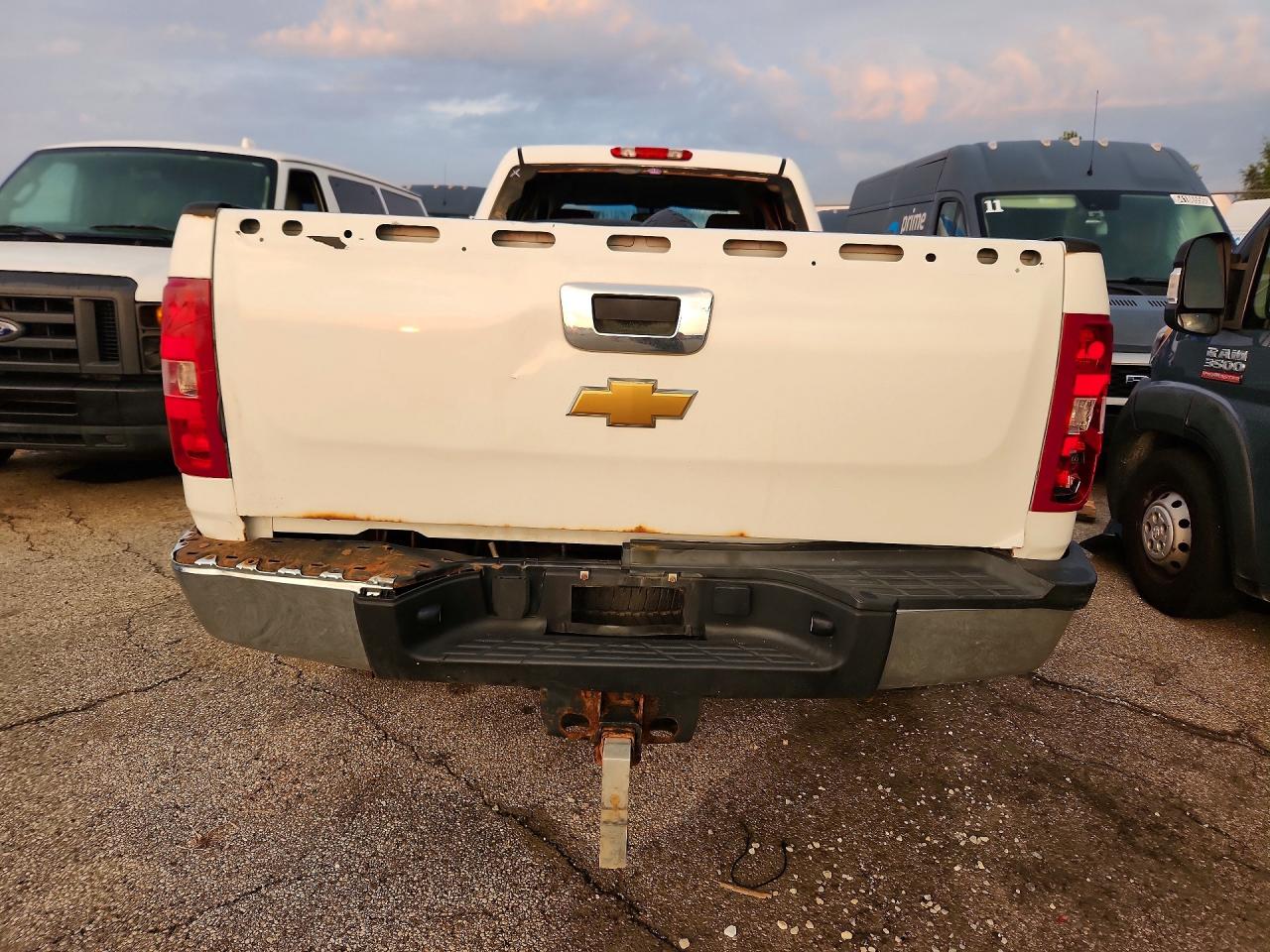 2013 Chevrolet Silverado K3500 Lt White vin: 1GC4K0E87DF231619