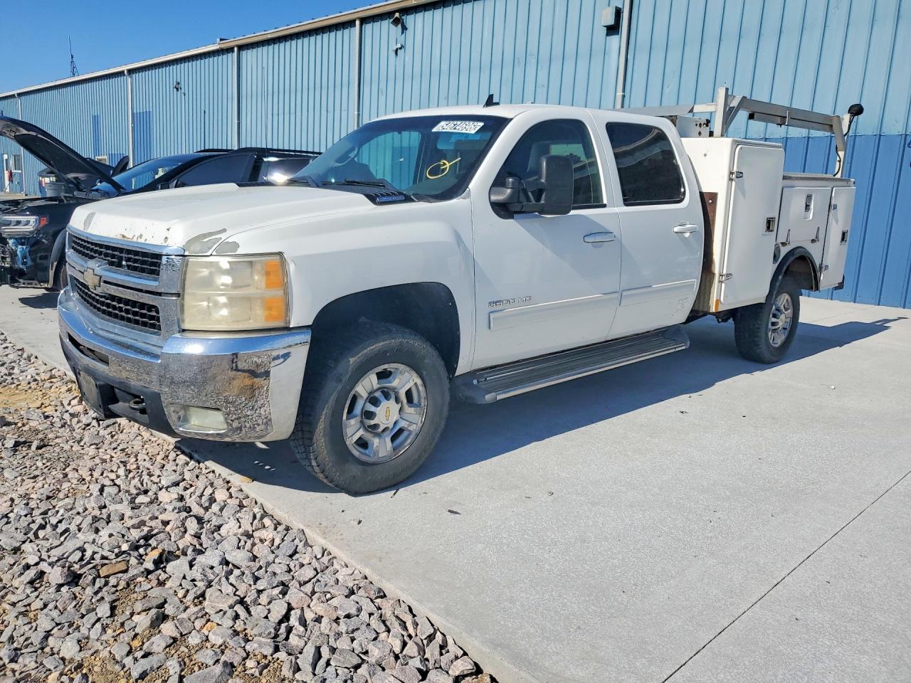 2010 Chevrolet Silverado K3500 Ltz White vin: 1GC4K1B65AF131071