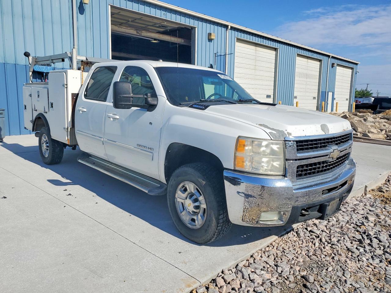 2010 Chevrolet Silverado K3500 Ltz White vin: 1GC4K1B65AF131071