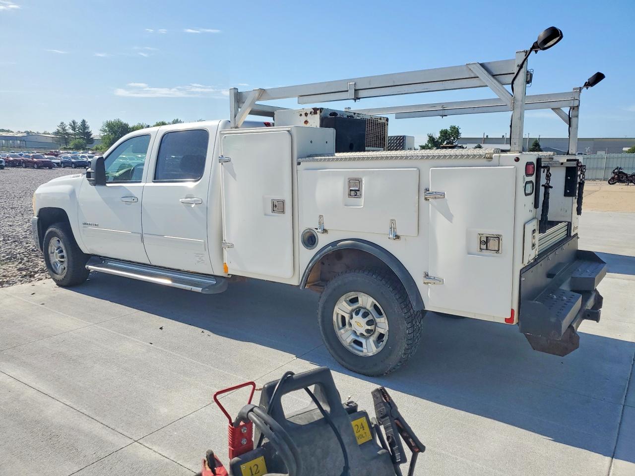 2010 Chevrolet Silverado K3500 Ltz White vin: 1GC4K1B65AF131071