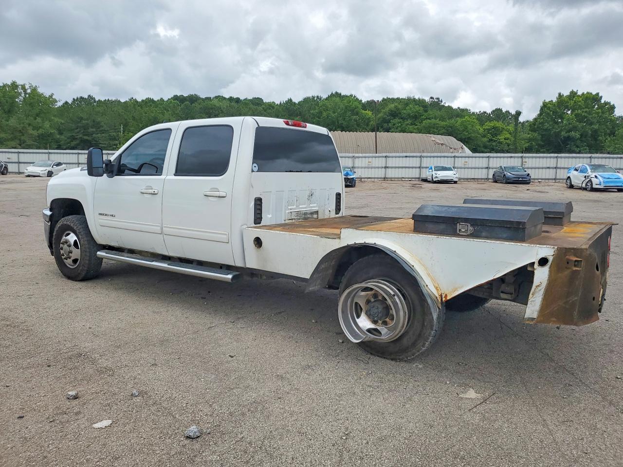 2012 Chevrolet Silverado K3500 Ltz White vin: 1GC4K1C80CF169651