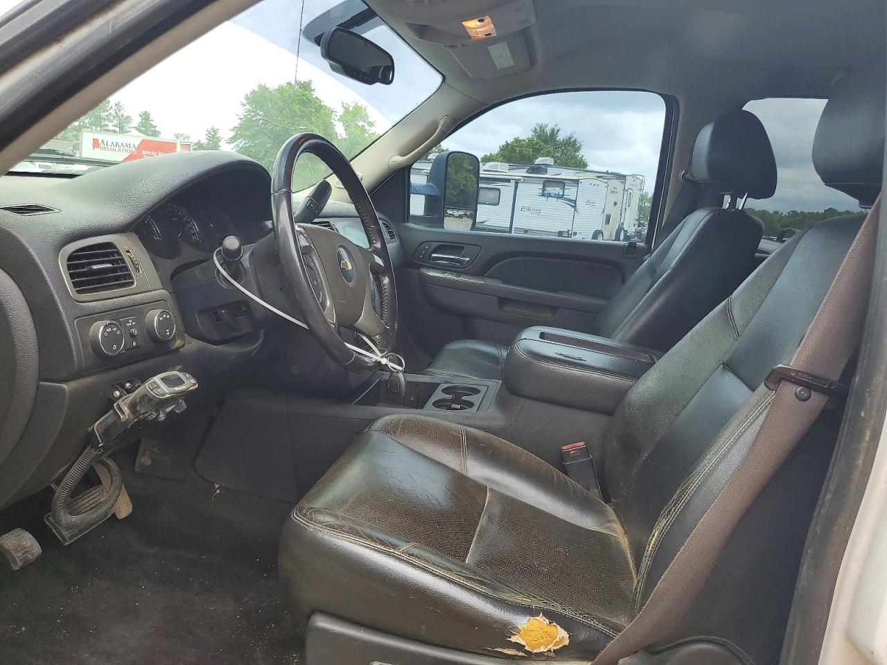 2012 Chevrolet Silverado K3500 Ltz White vin: 1GC4K1C80CF169651