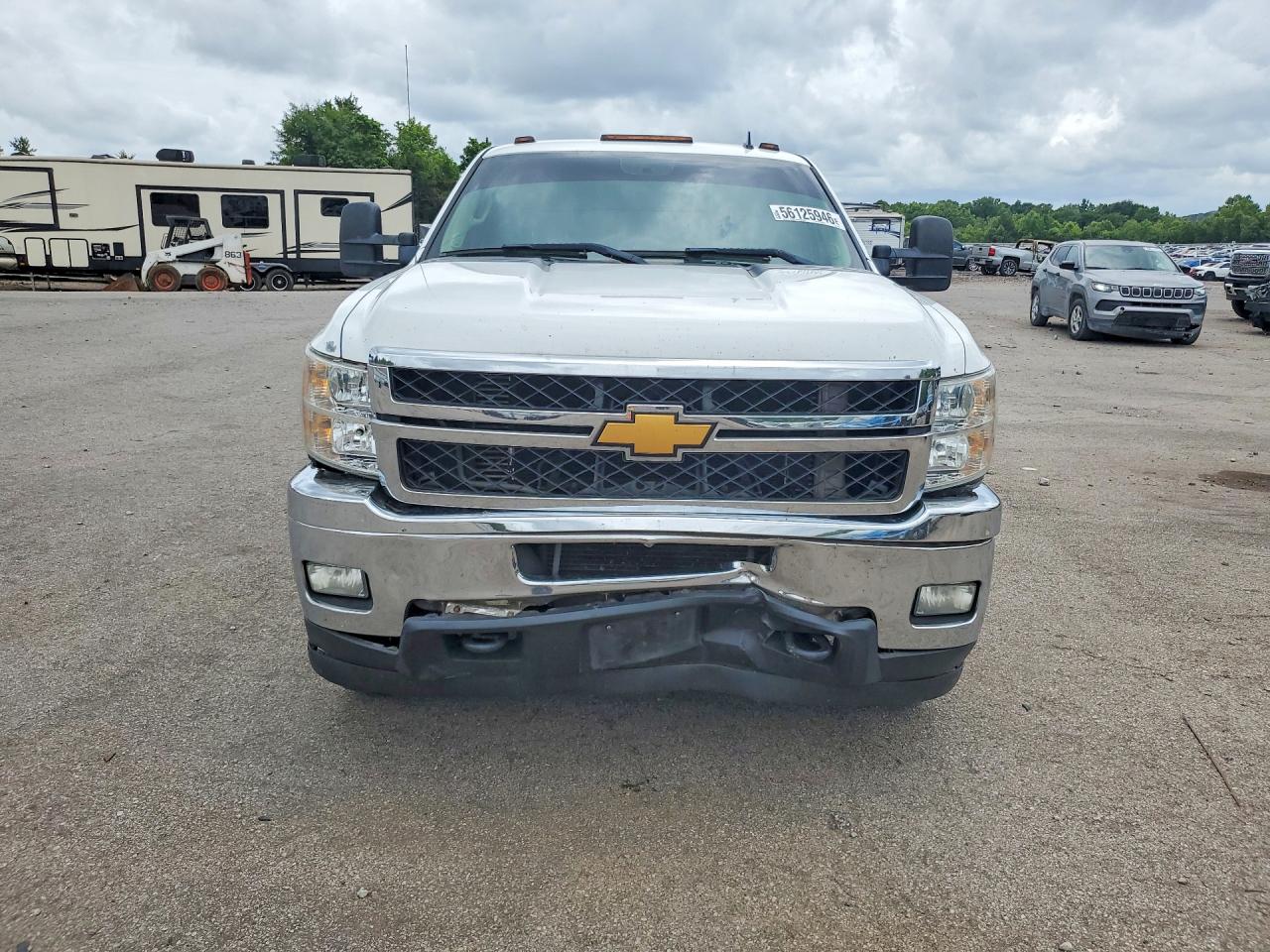 2012 Chevrolet Silverado K3500 Ltz White vin: 1GC4K1C80CF169651