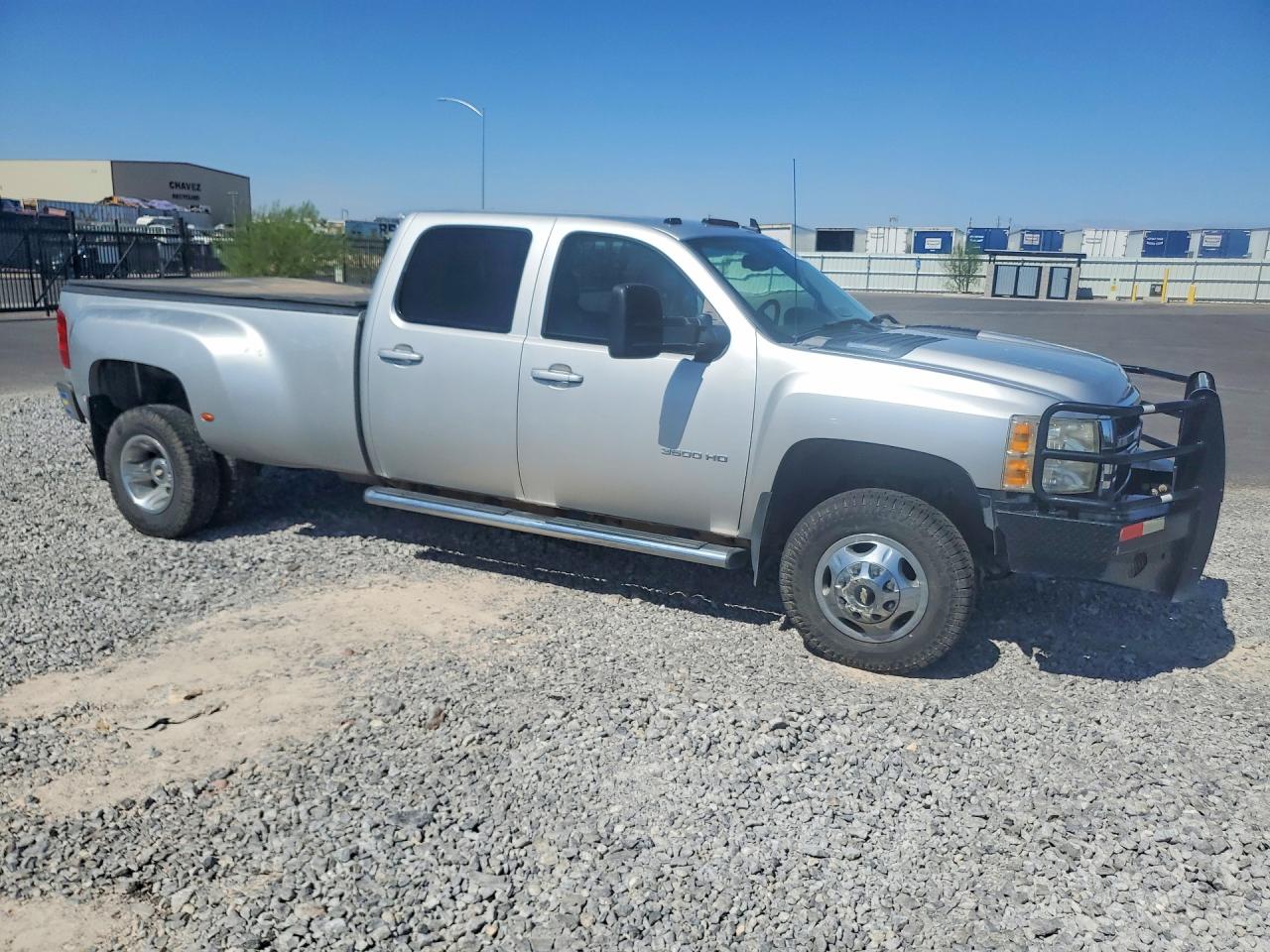 2011 Chevrolet Silverado K3500 Ltz White vin: 1GC4K1C83BF114691