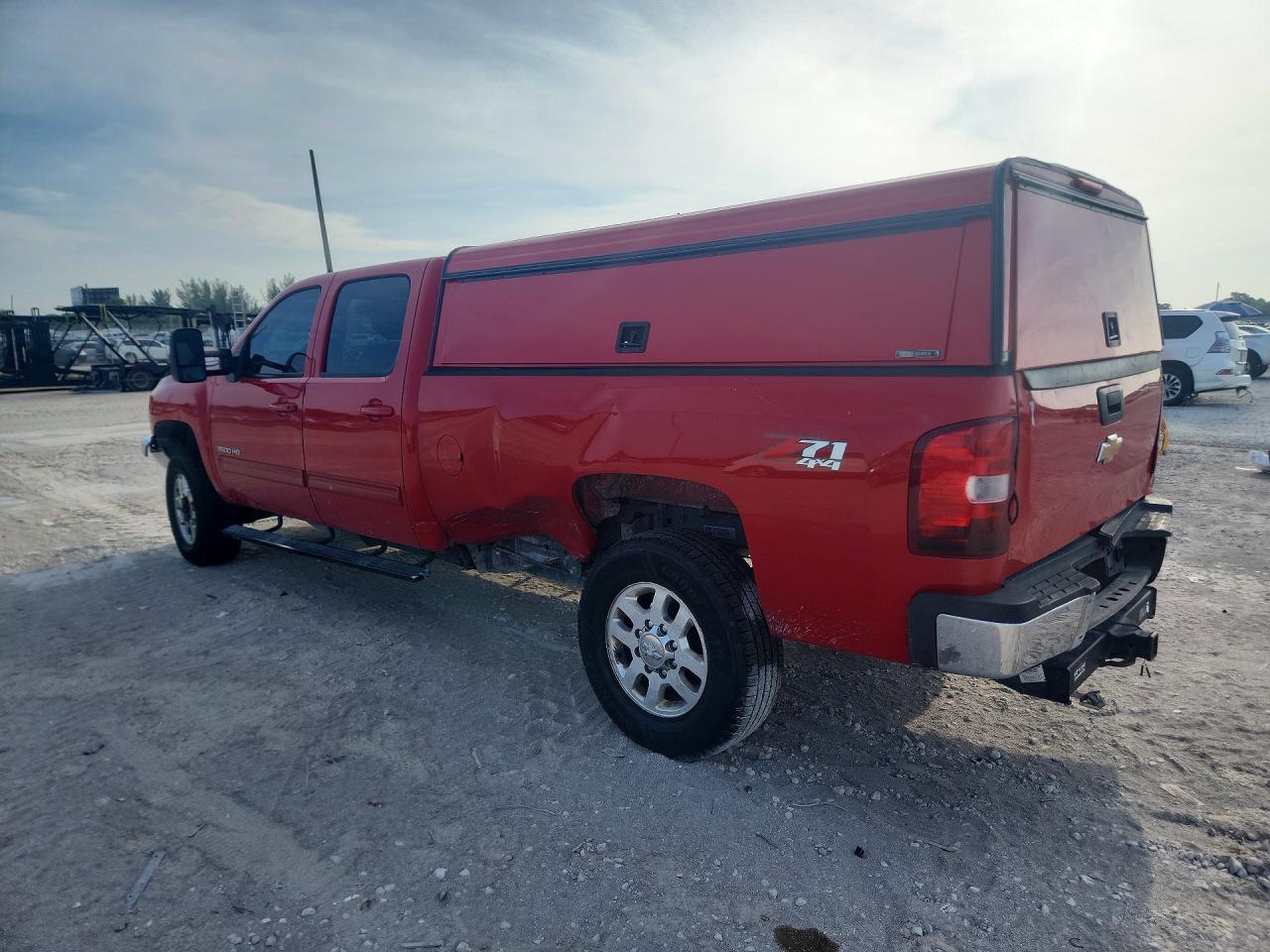 2011 Chevrolet Silverado K3500 Ltz Red vin: 1GC4K1C83BF259262
