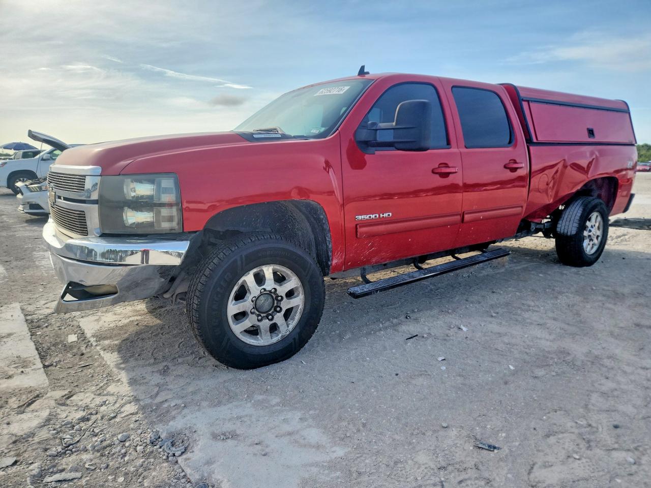 2011 Chevrolet Silverado K3500 Ltz Red vin: 1GC4K1C83BF259262
