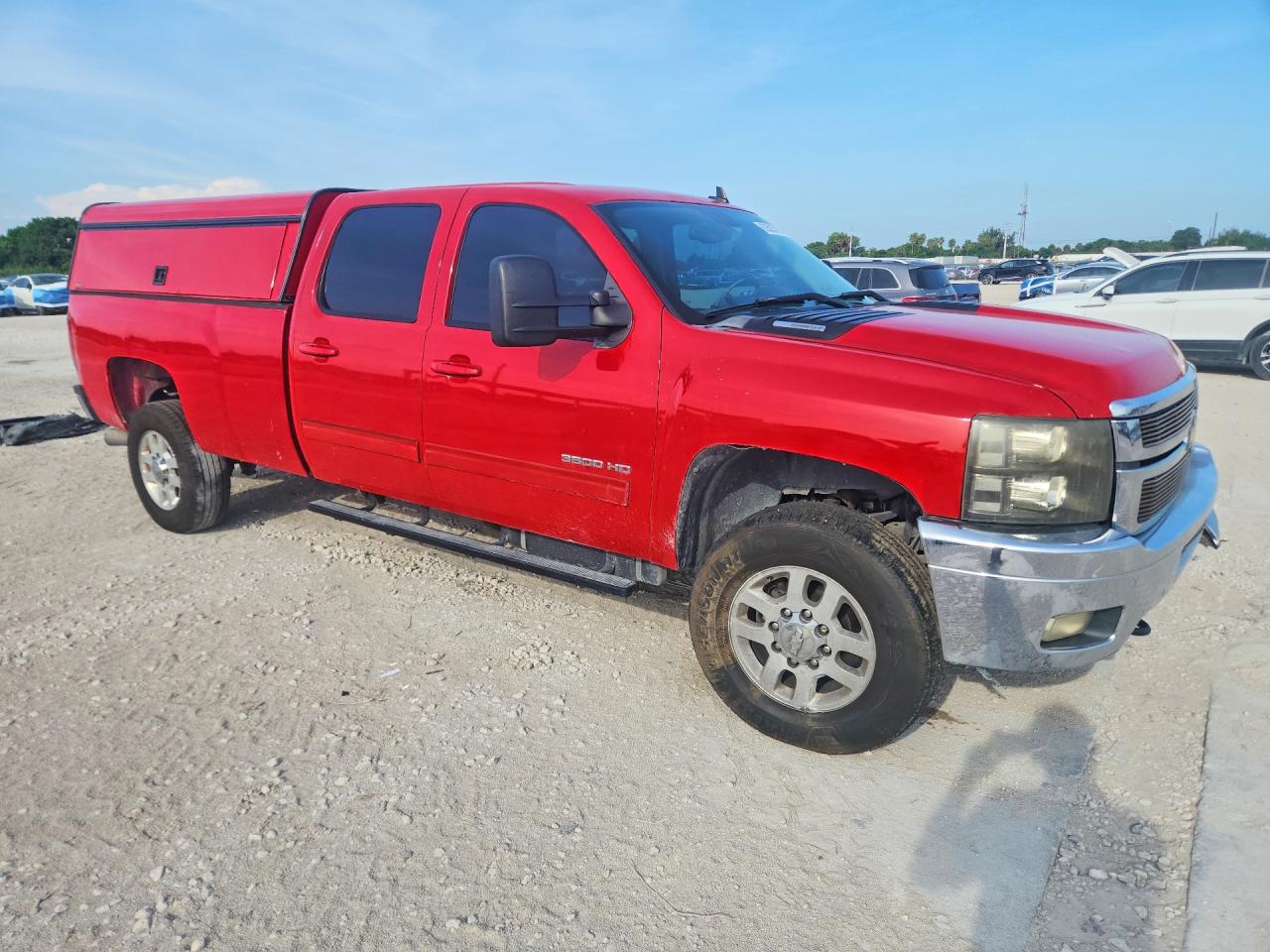2011 Chevrolet Silverado K3500 Ltz Red vin: 1GC4K1C83BF259262