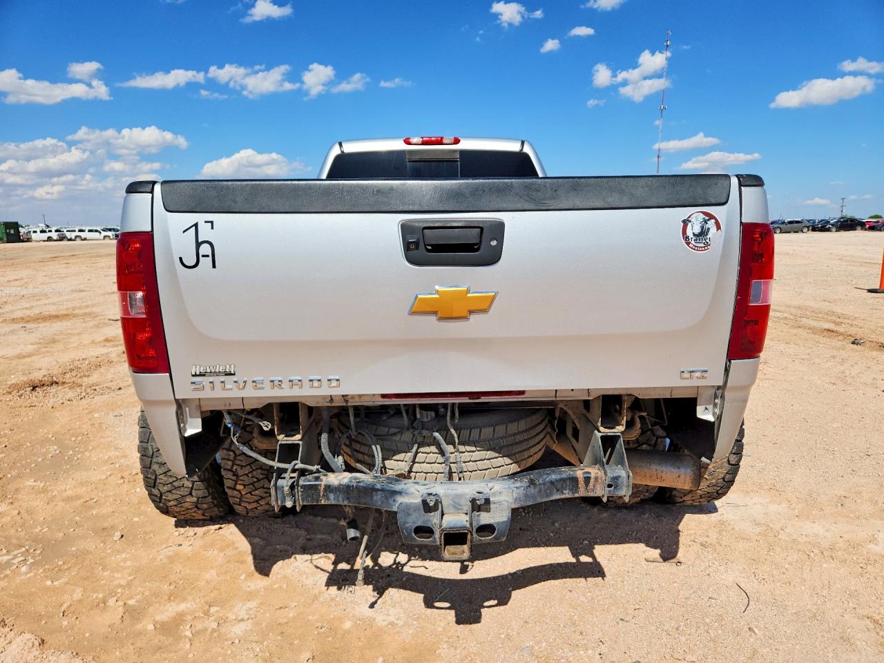 2012 Chevrolet Silverado K3500 Ltz Silver vin: 1GC4K1C87CF109382