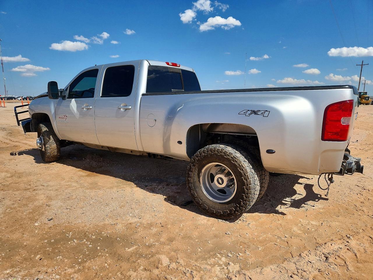 2012 Chevrolet Silverado K3500 Ltz Silver vin: 1GC4K1C87CF109382