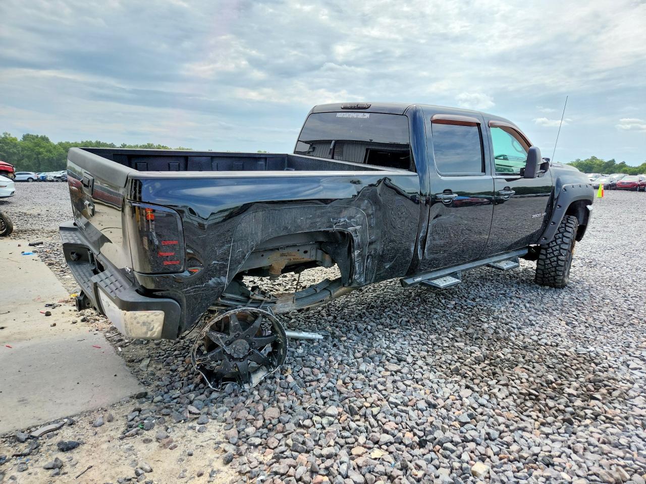 2014 Chevrolet Silverado K3500 Ltz Black vin: 1GC4K1E81EF140112