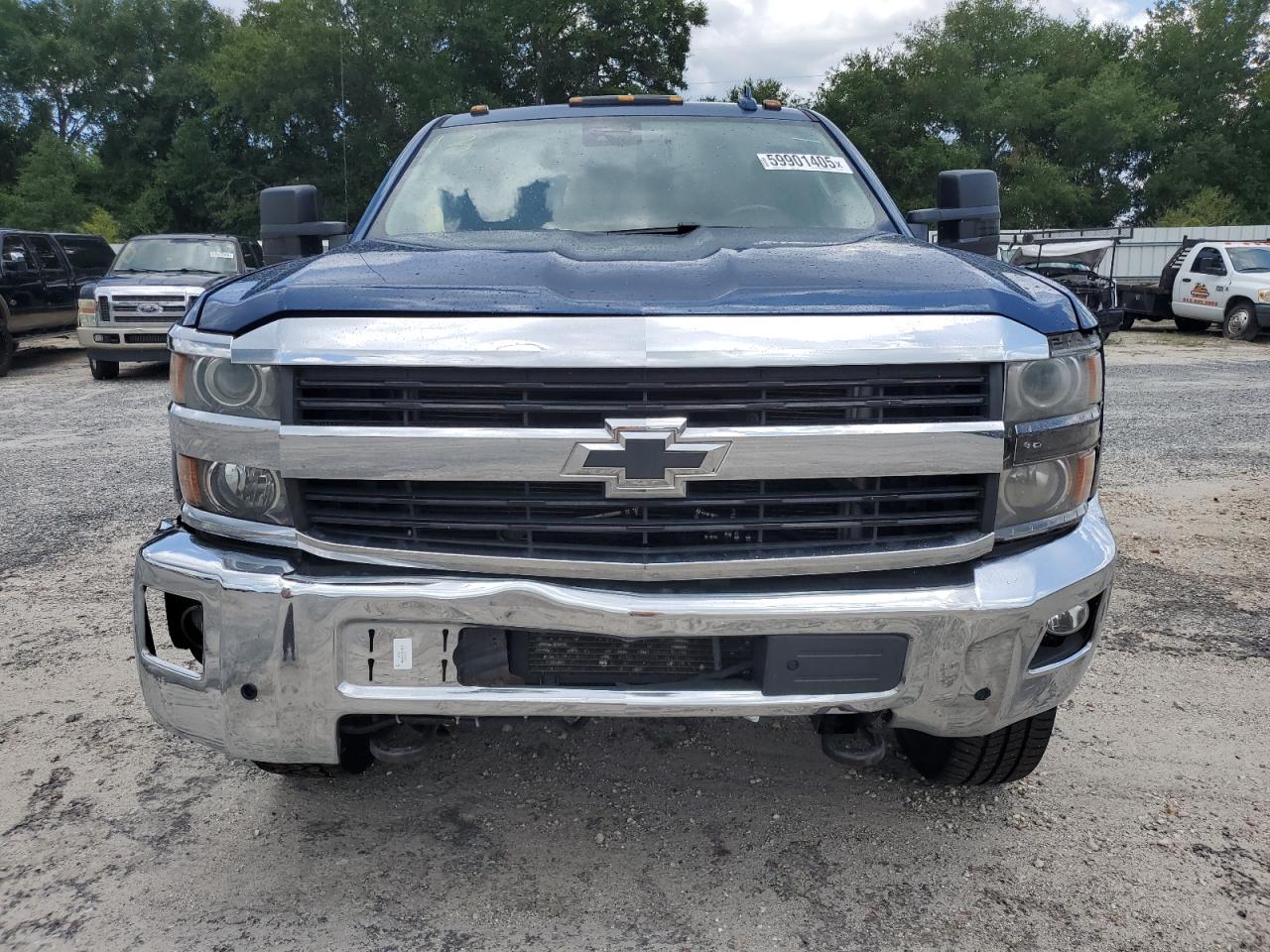 2016 Chevrolet Silverado K3500 High Country   Blue vin: 1GC4K1E83GF107793