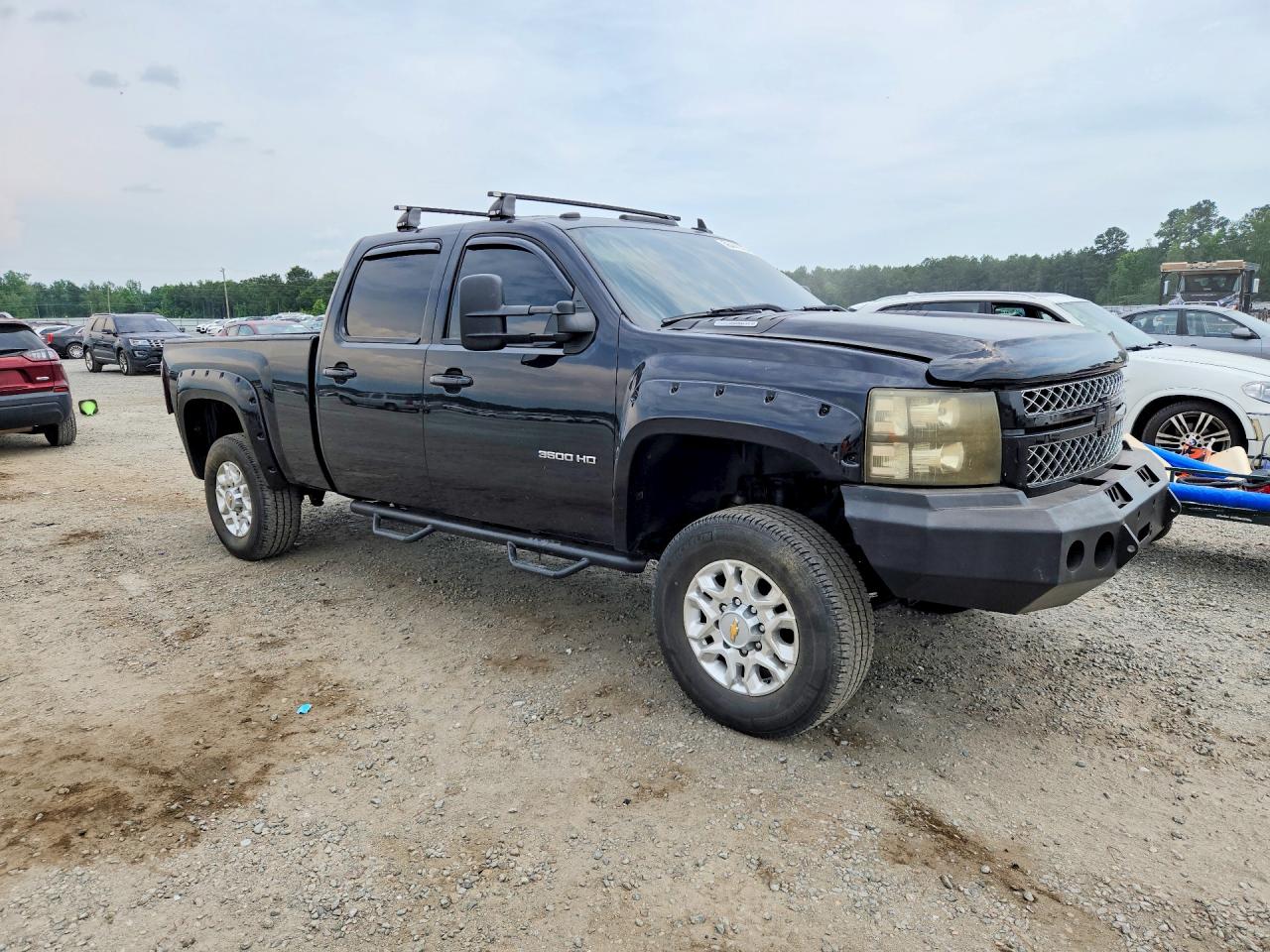 2012 Chevrolet Silverado K3500 Ltz Black vin: 1GC4K1E89CF108859