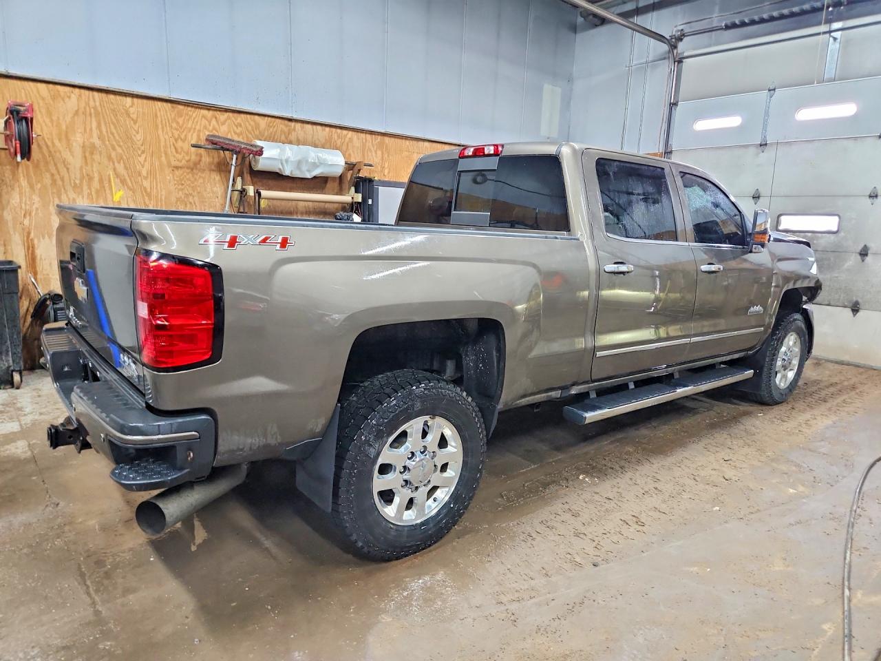 2015 Chevrolet Silverado K3500 High Country Brown vin: 1GC4K1E8XFF674324