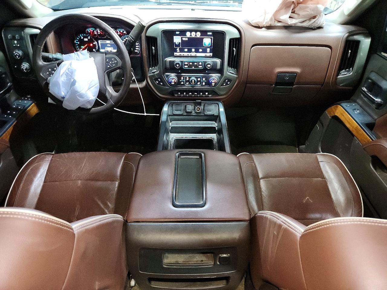 2015 Chevrolet Silverado K3500 High Country Brown vin: 1GC4K1E8XFF674324