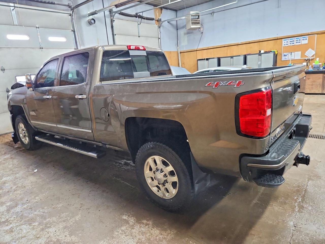 2015 Chevrolet Silverado K3500 High Country Brown vin: 1GC4K1E8XFF674324