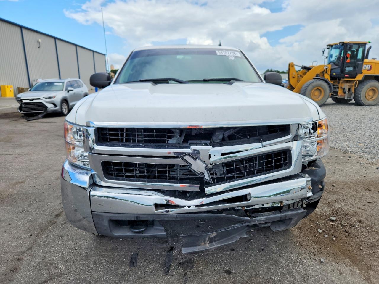 2010 Chevrolet Silverado K2500 Heavy Duty White vin: 1GC4KVBG2AF150841