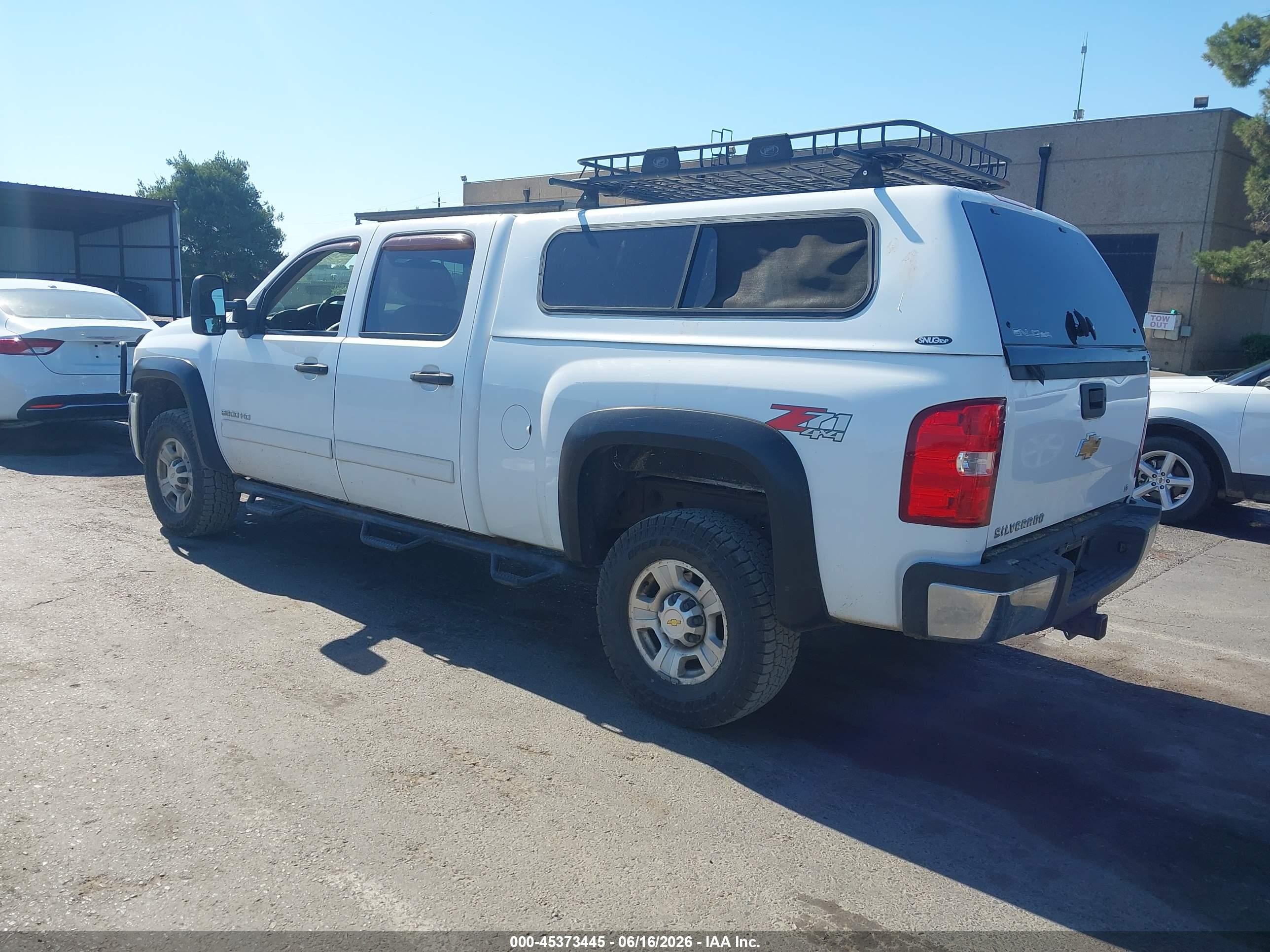 2010 Chevrolet Silverado 2500hd Lt White vin: 1GC4KXBG0AF136433
