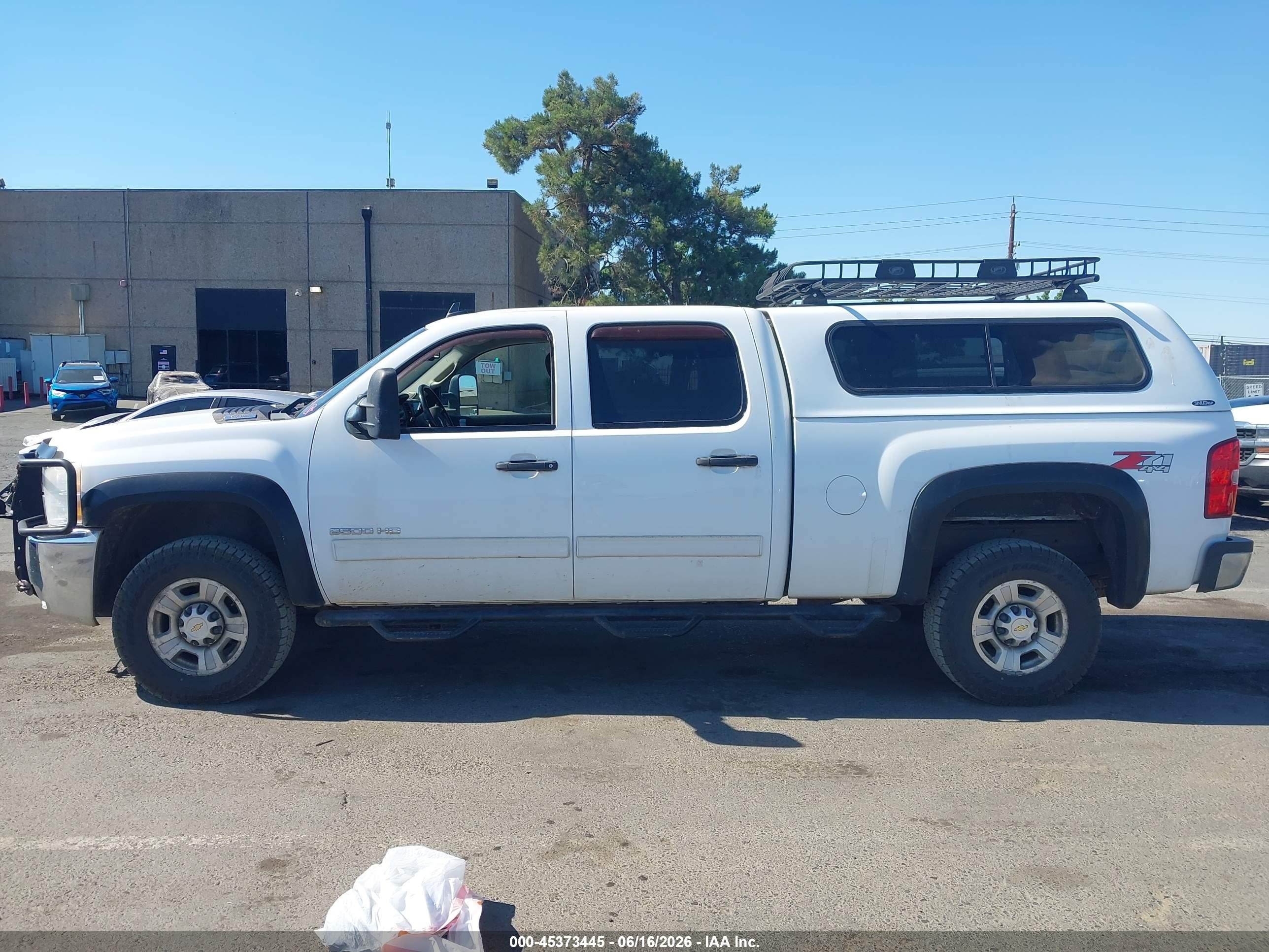 2010 Chevrolet Silverado 2500hd Lt White vin: 1GC4KXBG0AF136433