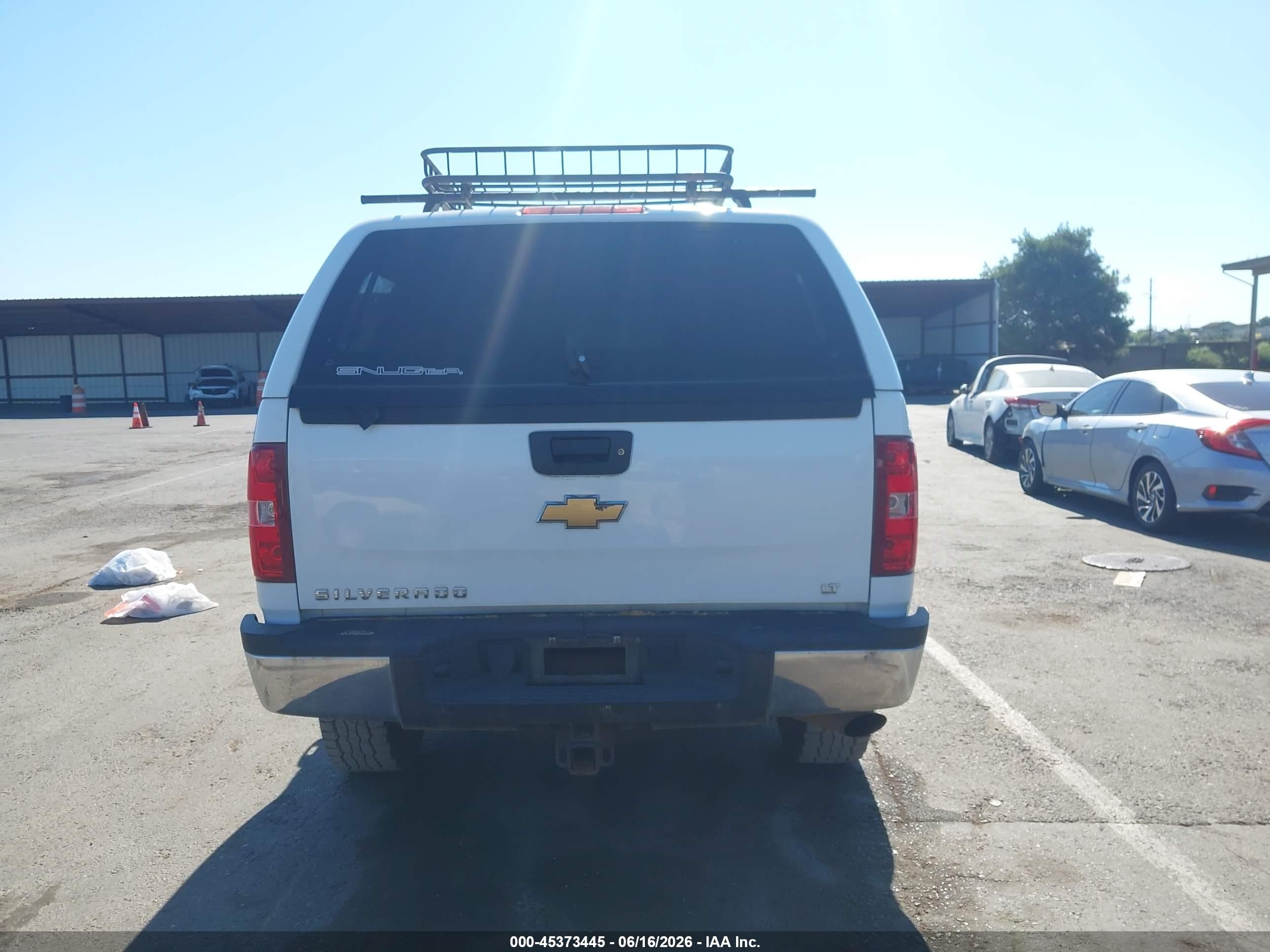 2010 Chevrolet Silverado 2500hd Lt White vin: 1GC4KXBG0AF136433