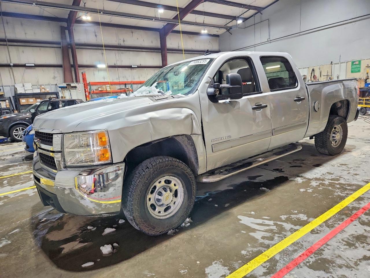 2010 Chevrolet Silverado K2500 Heavy Duty Lt Silver vin: 1GC4KXBG3AF137480