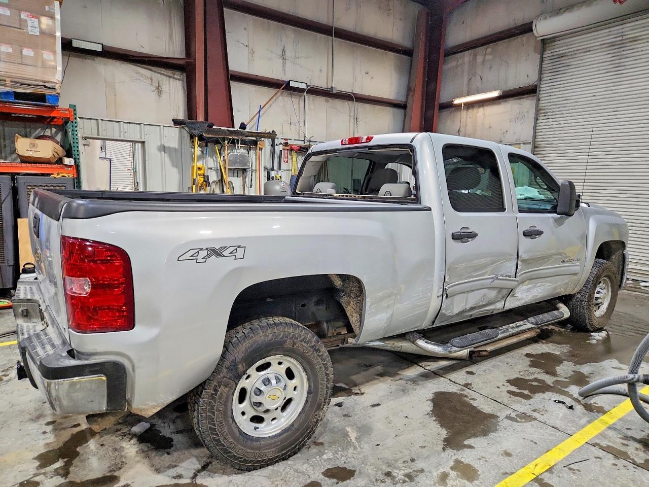 2010 Chevrolet Silverado K2500 Heavy Duty Lt Silver vin: 1GC4KXBG3AF137480