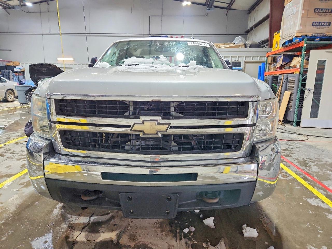 2010 Chevrolet Silverado K2500 Heavy Duty Lt Silver vin: 1GC4KXBG3AF137480