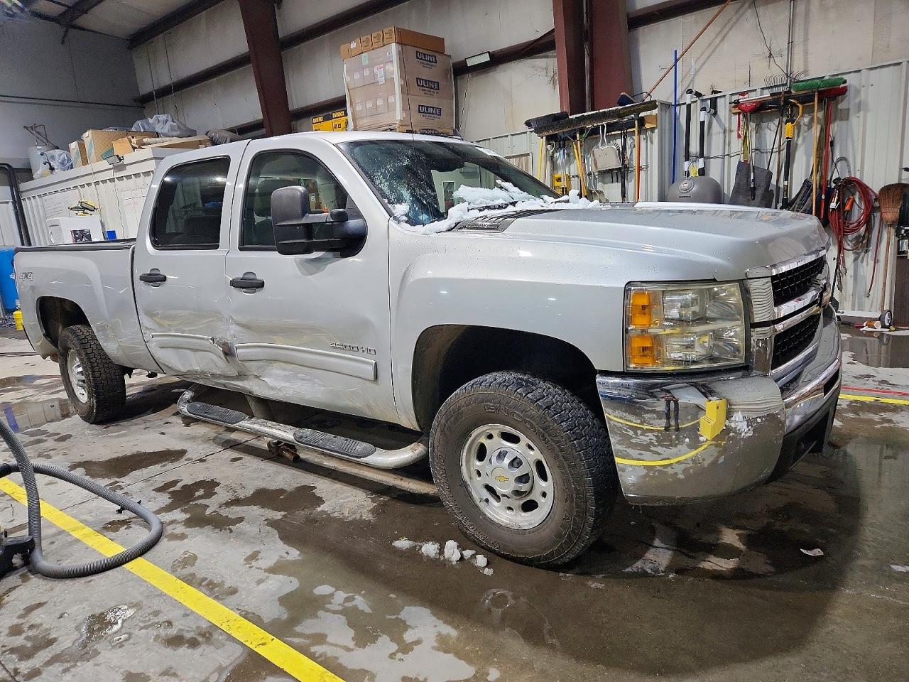 2010 Chevrolet Silverado K2500 Heavy Duty Lt Silver vin: 1GC4KXBG3AF137480