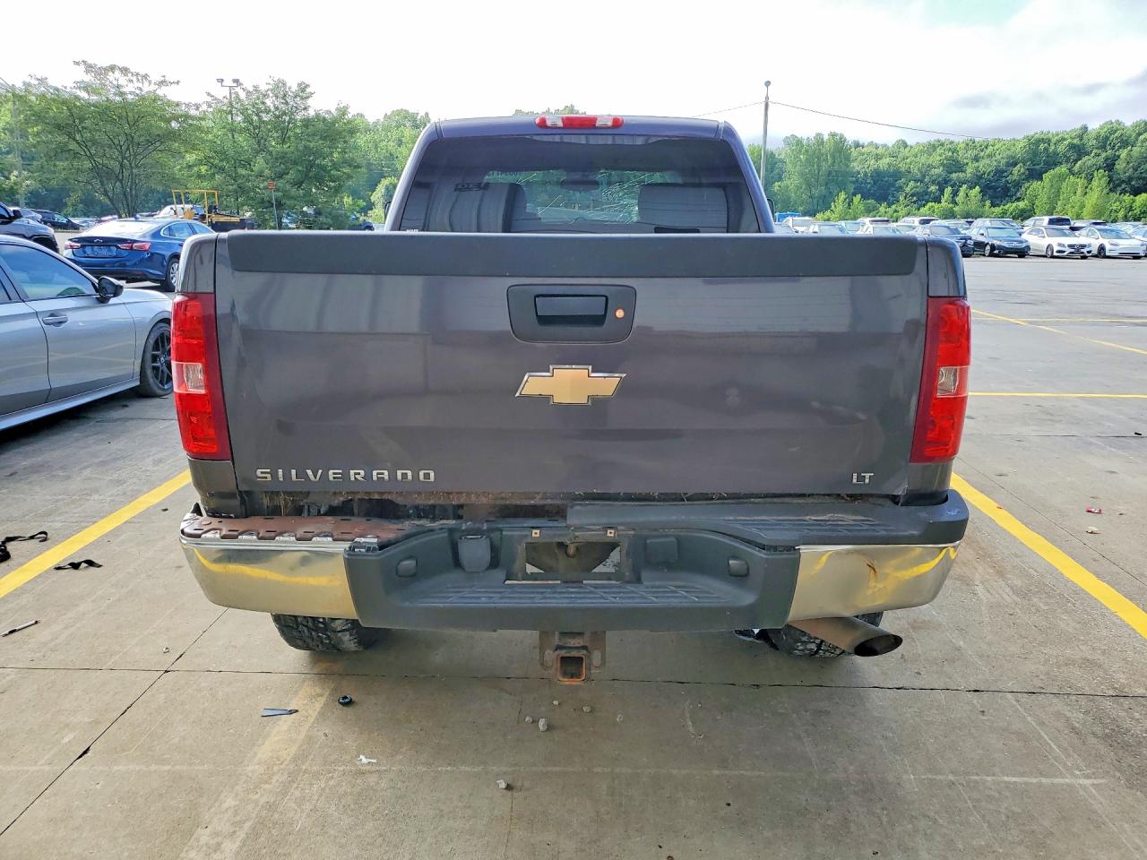 2010 Chevrolet Silverado K2500 Heavy Duty Lt Gray vin: 1GC4KXBG3AF157793