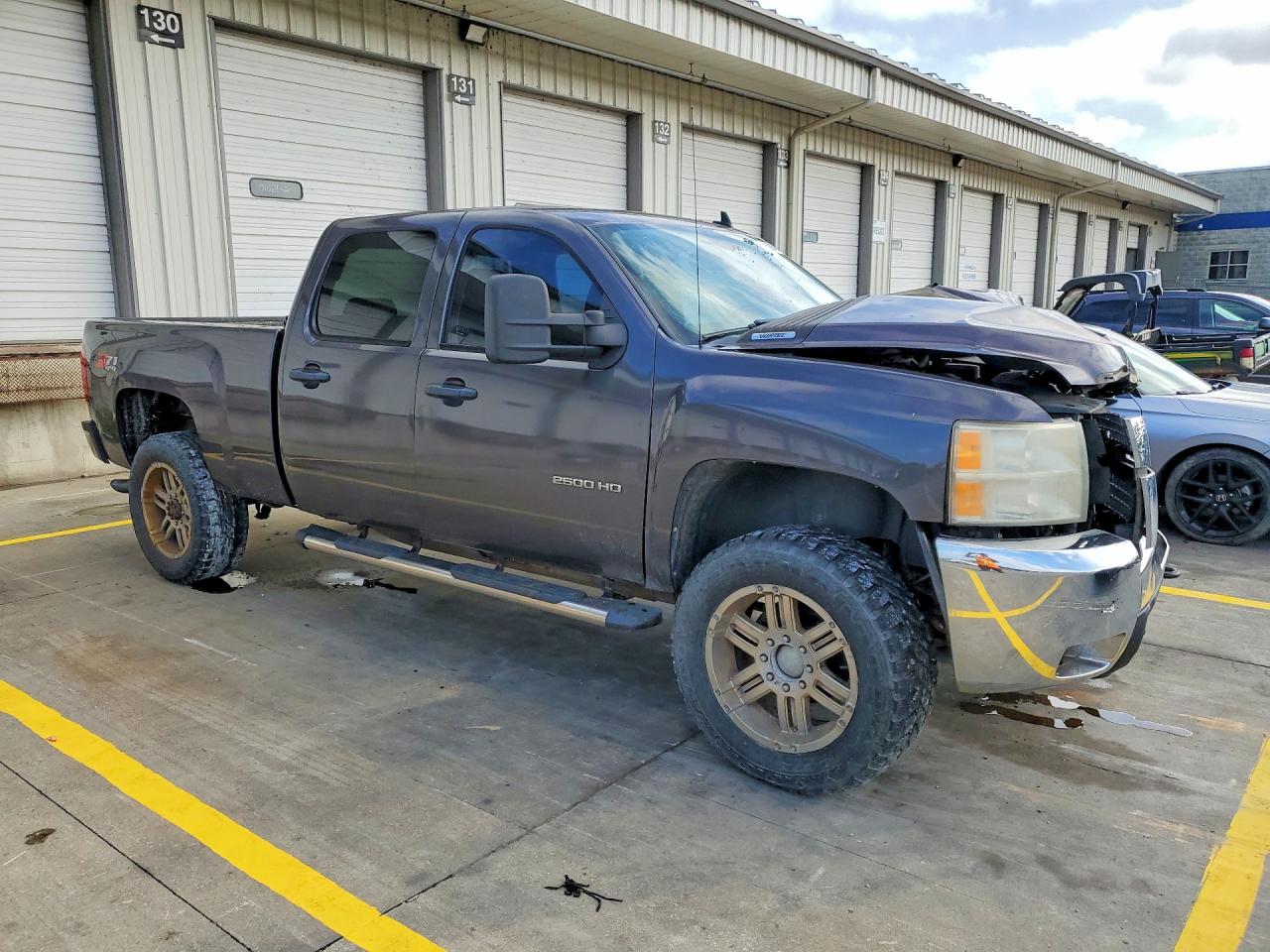 2010 Chevrolet Silverado K2500 Heavy Duty Lt Gray vin: 1GC4KXBG3AF157793