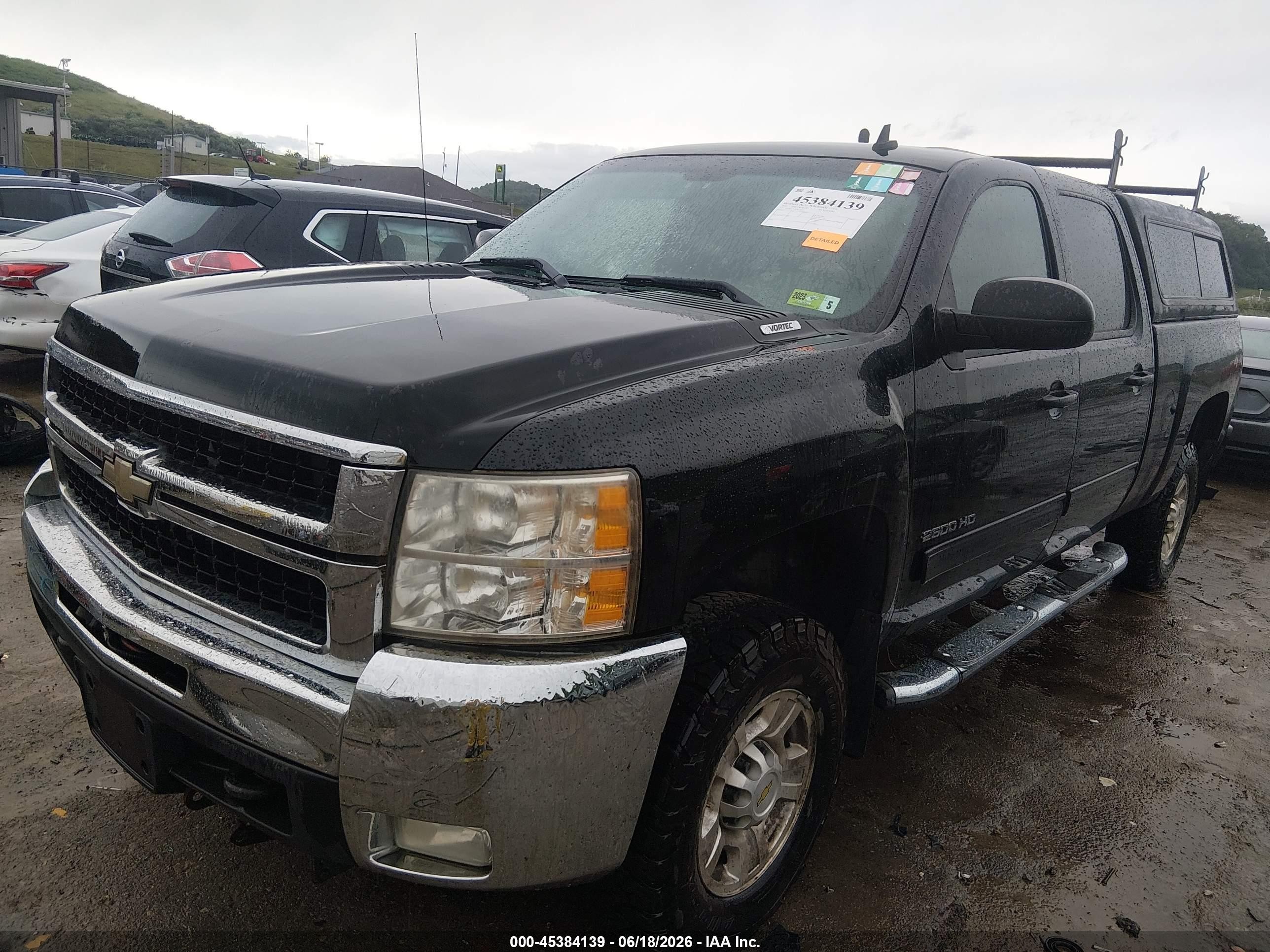 2010 Chevrolet Silverado 2500hd Lt Черный vin: 1GC4KXBG8AF136633