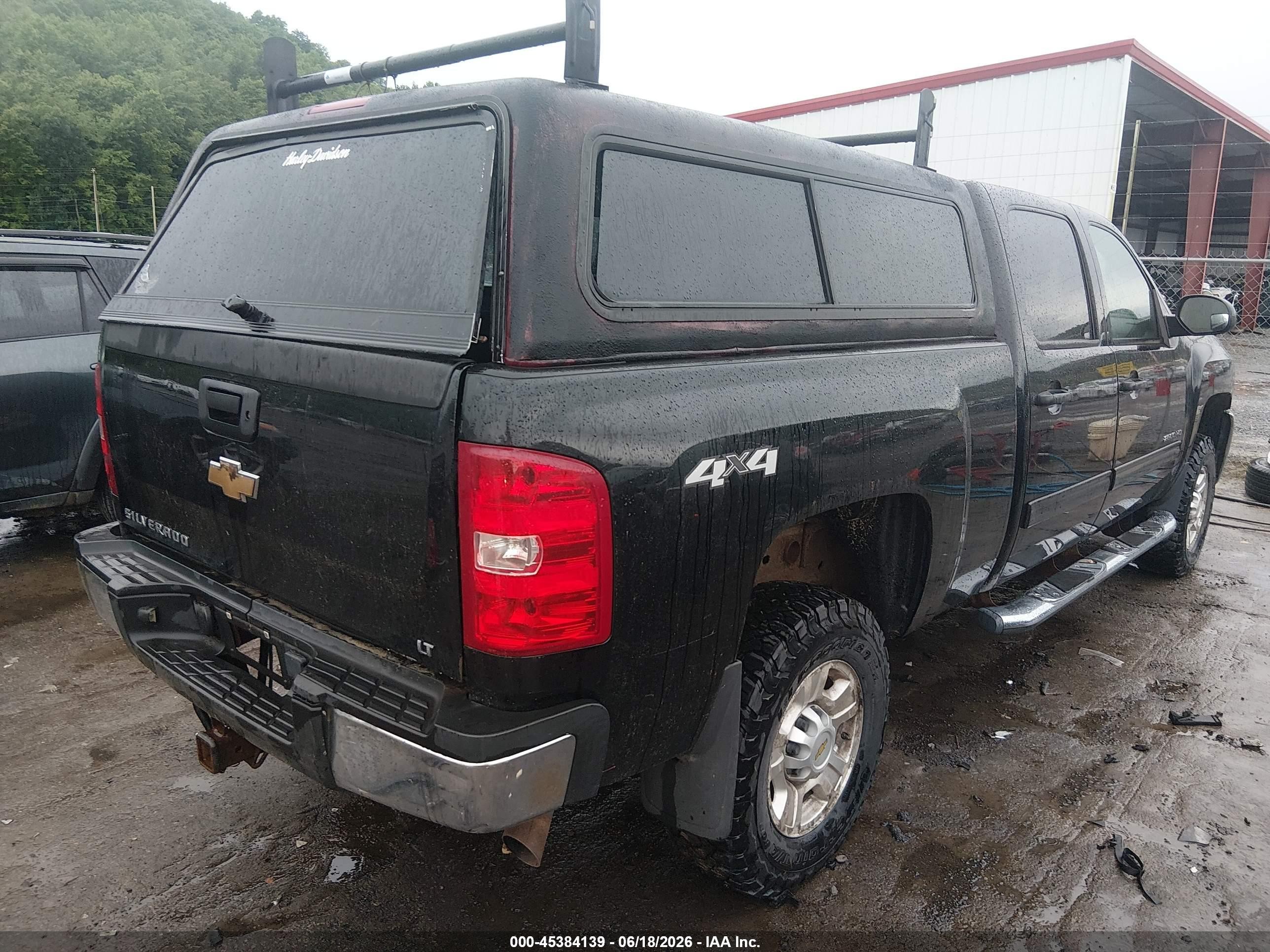 2010 Chevrolet Silverado 2500hd Lt Черный vin: 1GC4KXBG8AF136633