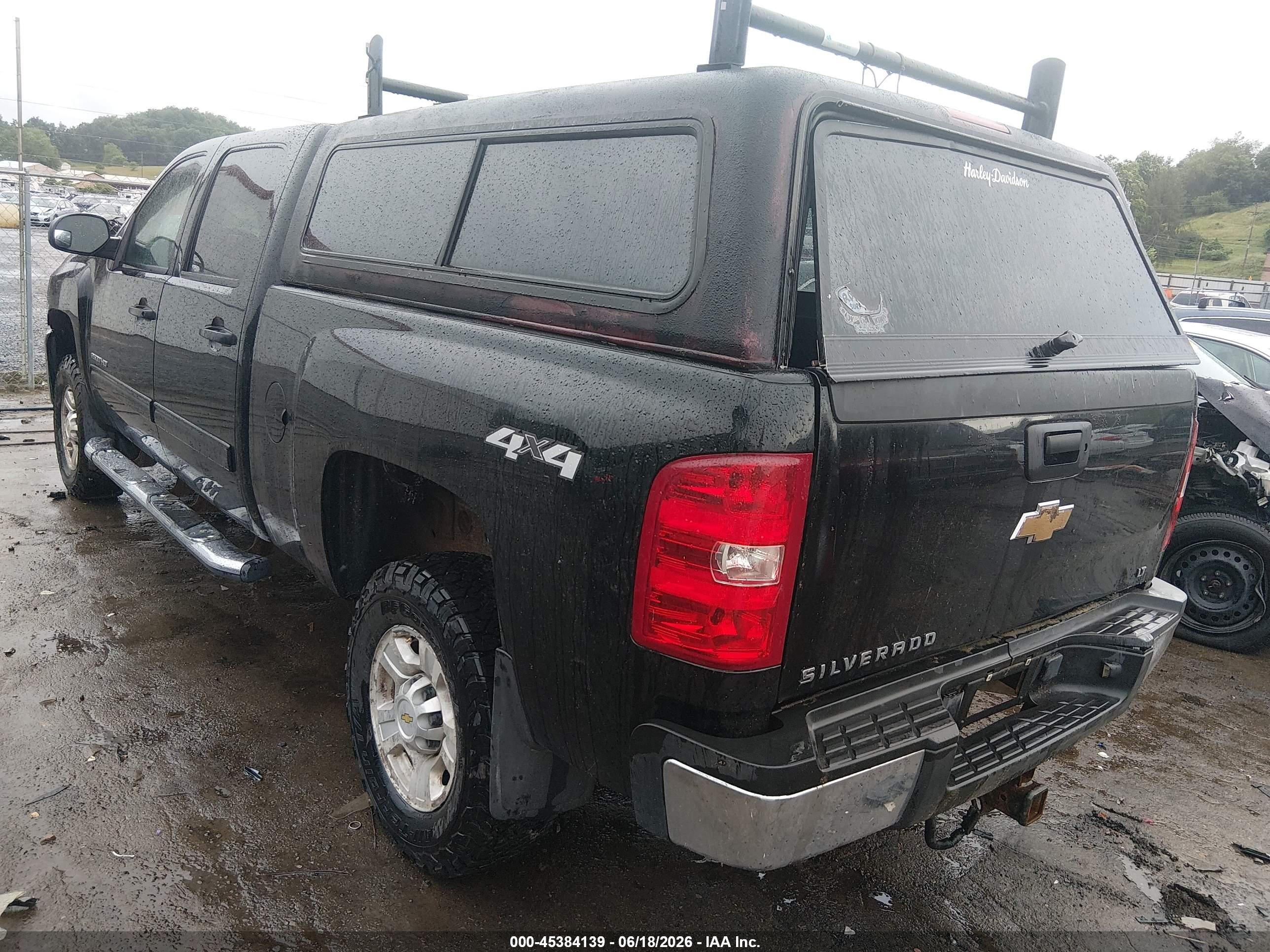 2010 Chevrolet Silverado 2500hd Lt Черный vin: 1GC4KXBG8AF136633