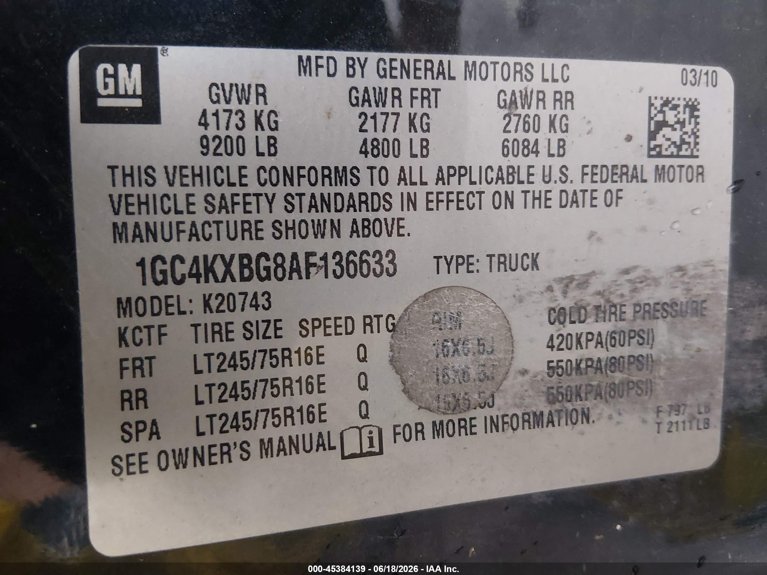 2010 Chevrolet Silverado 2500hd Lt Черный vin: 1GC4KXBG8AF136633