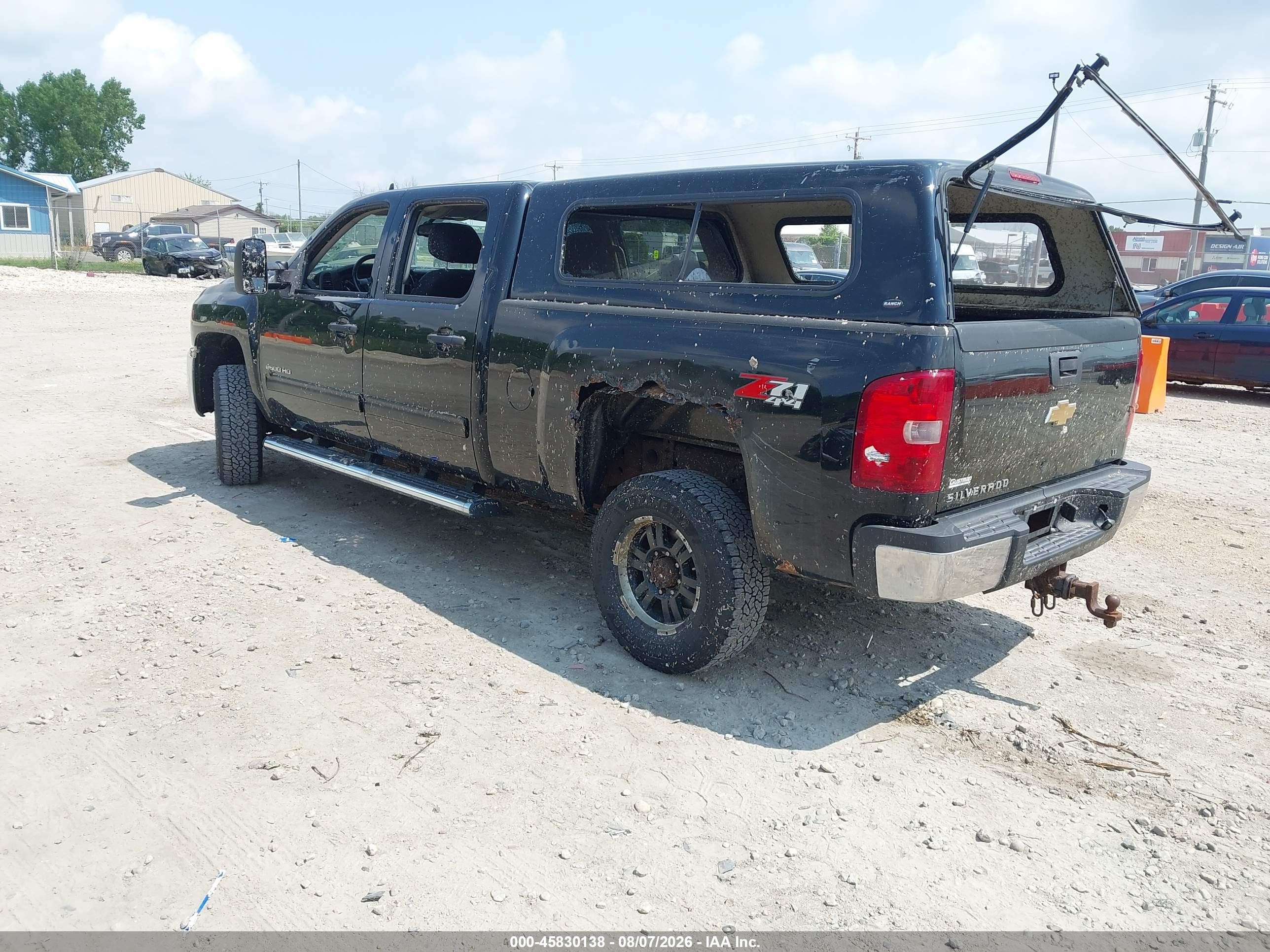 2010 Chevrolet Silverado 2500hd Lt Черный vin: 1GC4KXBGXAF138206