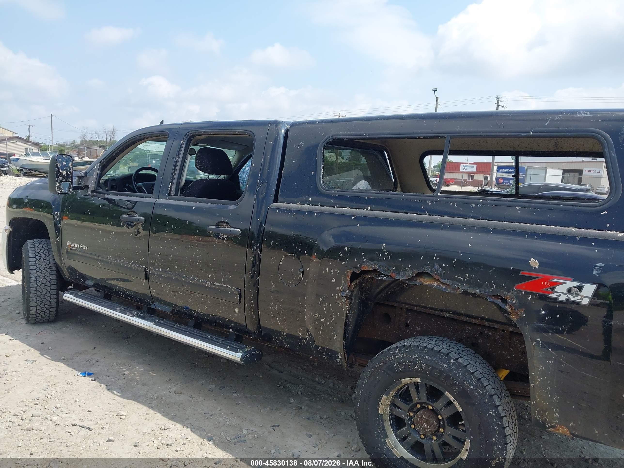 2010 Chevrolet Silverado 2500hd Lt Черный vin: 1GC4KXBGXAF138206