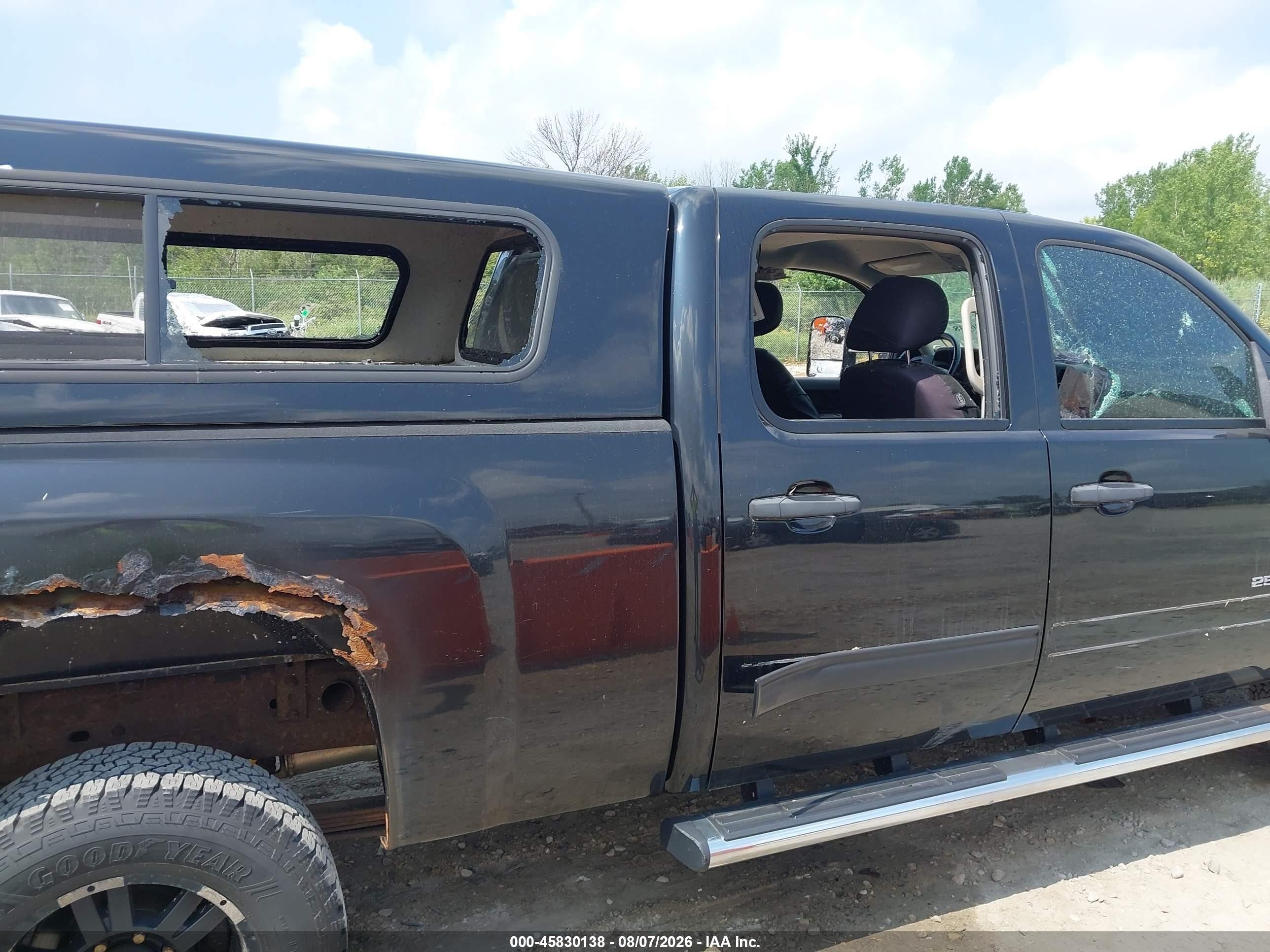 2010 Chevrolet Silverado 2500hd Lt Черный vin: 1GC4KXBGXAF138206