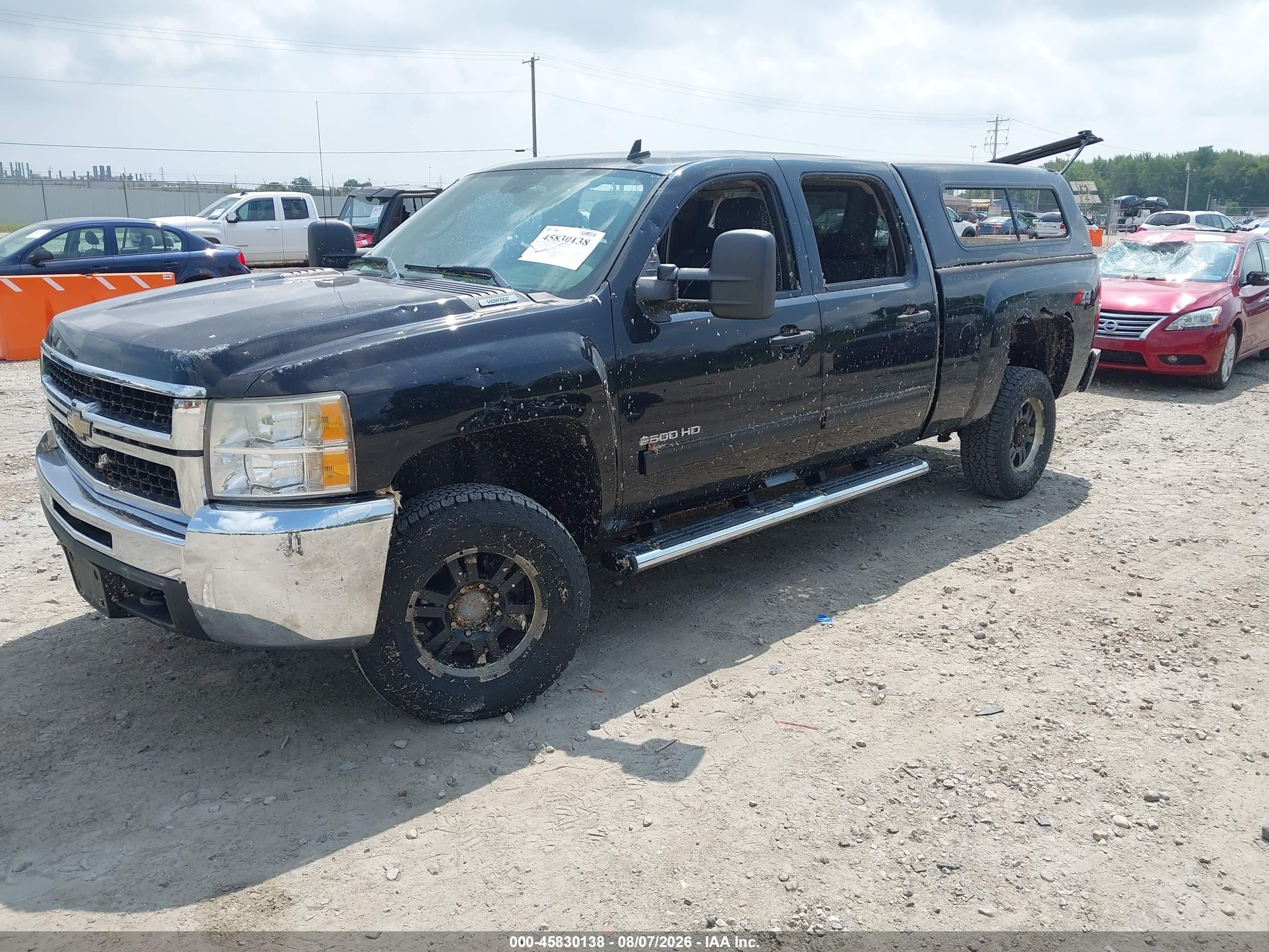 2010 Chevrolet Silverado 2500hd Lt Черный vin: 1GC4KXBGXAF138206