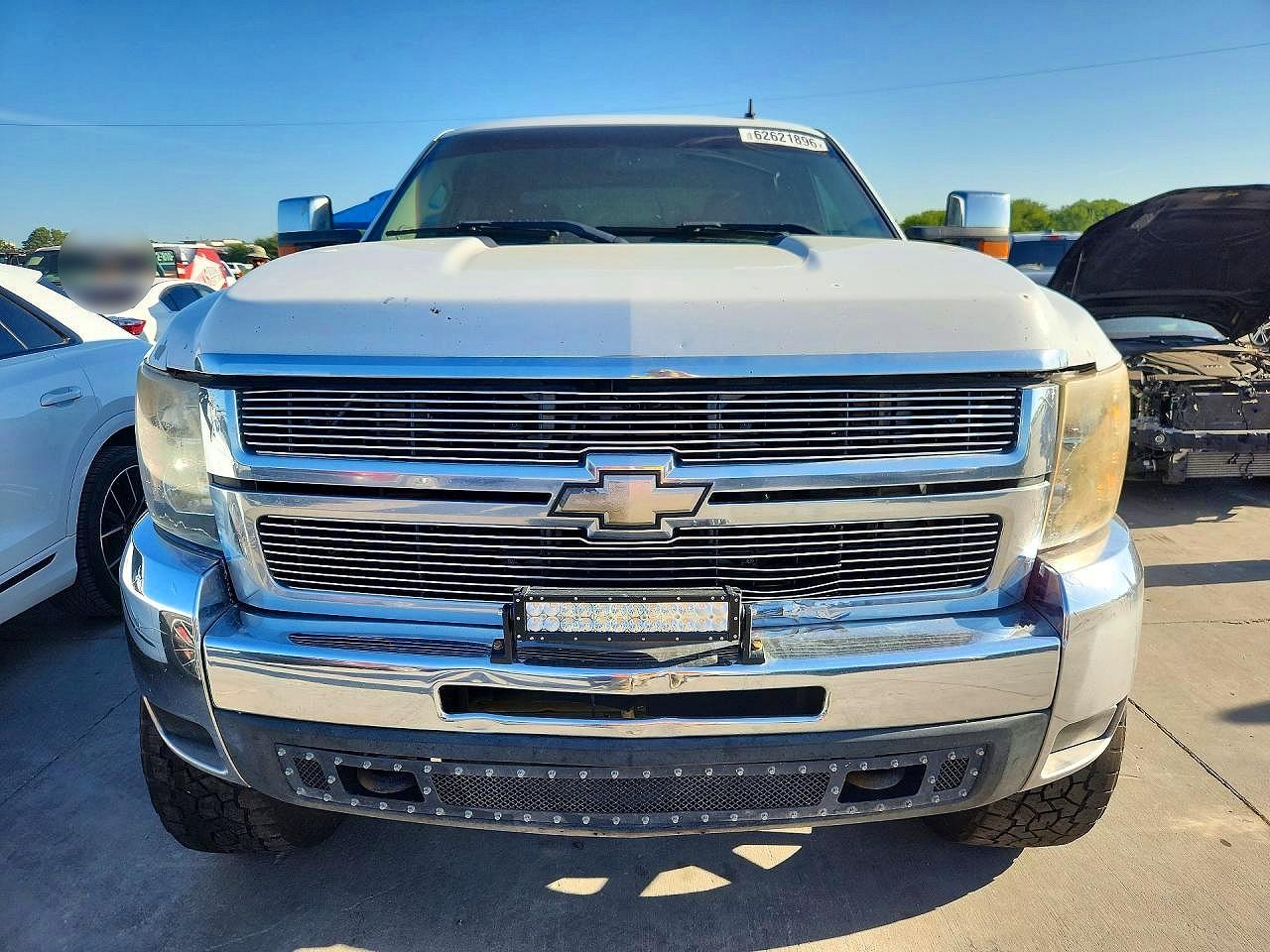 2010 Chevrolet Silverado K2500 Heavy Duty Ltz White vin: 1GC4KYB69AF106750